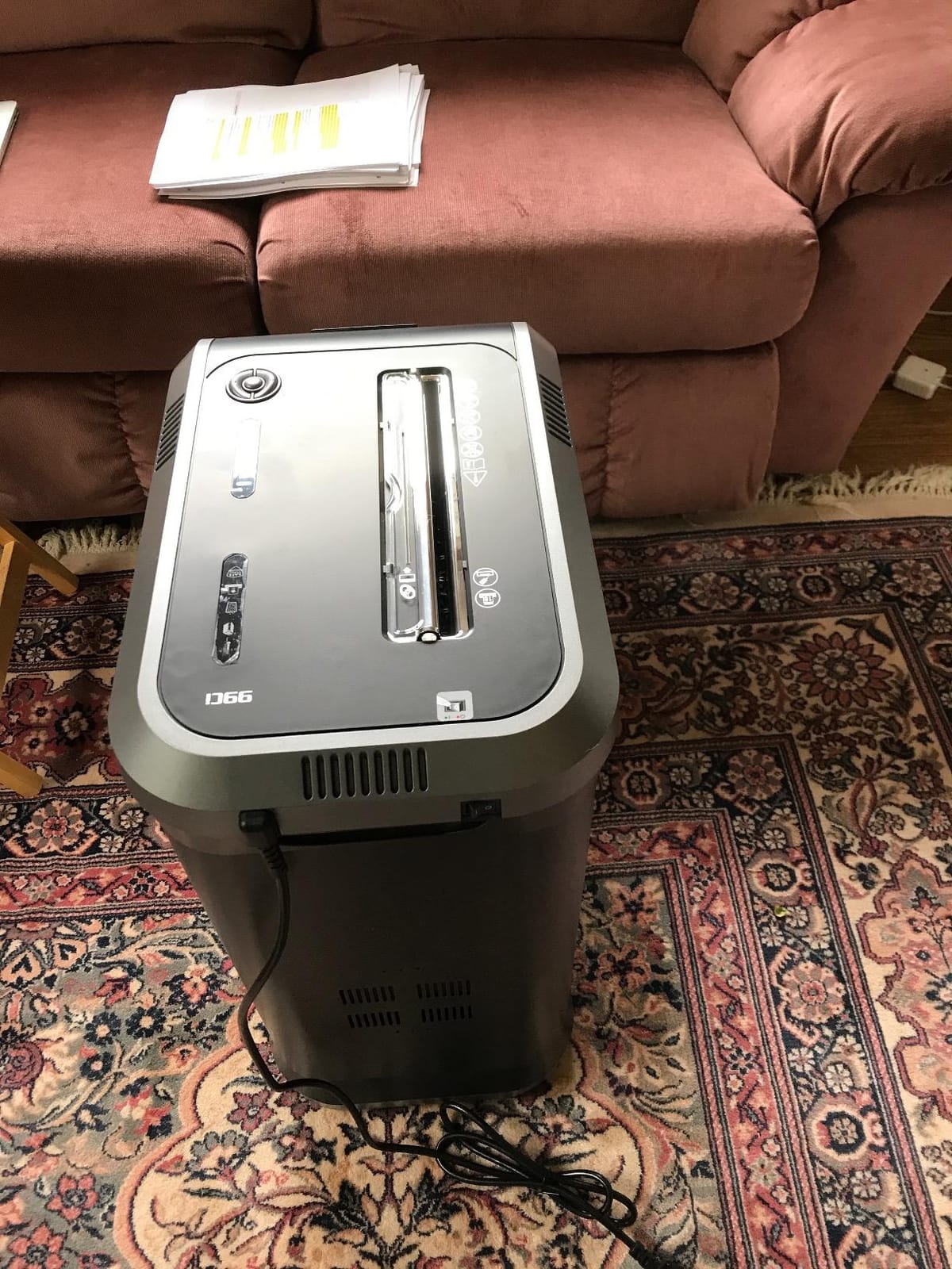 Fellowes Powershred 99Ci 18-Sheet 100% Jam-Proof Heavy Duty Crosscut Paper Shredder Machine for Office and Home, Black/Gray 3229912 customer photo 1