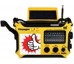 Kaito KA500 5-way Powered Emergency AM/FM/SW NOAA Weather Alert Radio with Solar,Dynamo Crank,Flashlight and Reading Lamp, Color Black customer photo 2