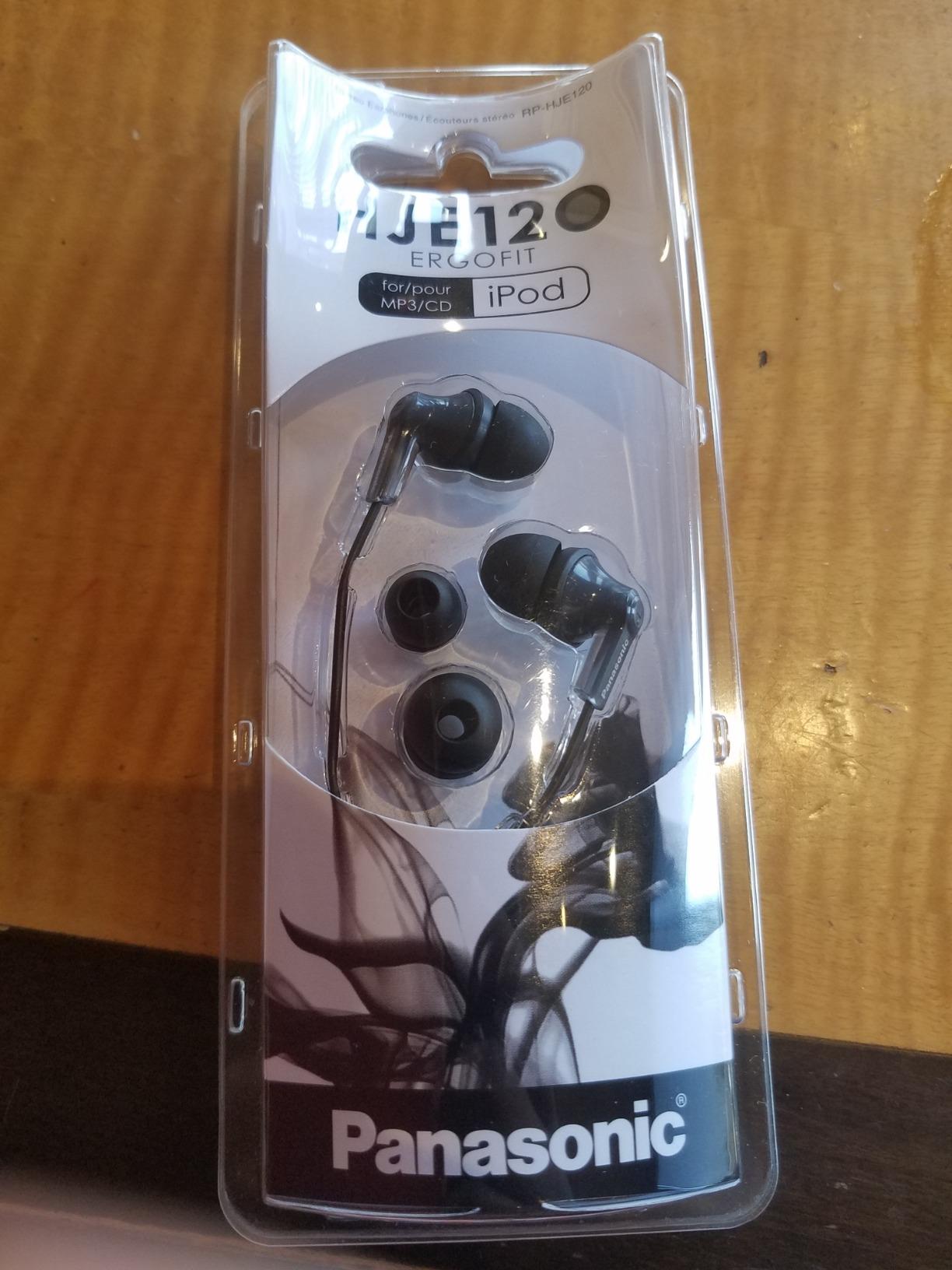Panasonic ErgoFit Wired Earbuds, In-Ear Headphones with Dynamic Crystal-Clear Sound and Ergonomic Custom-Fit Earpieces (S/M/L), 3.5mm Jack for Phones and Laptops customer photo 2