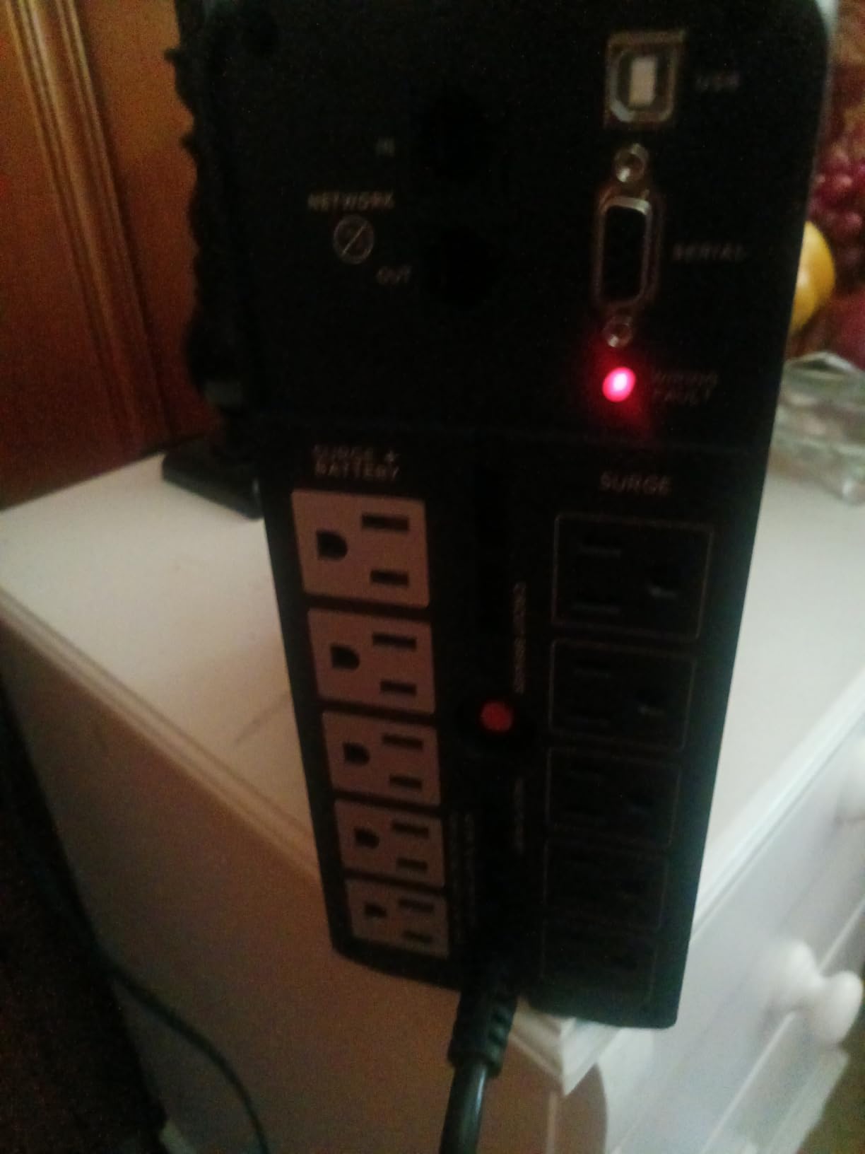 CyberPower CP1000PFCLCD PFC Sinewave UPS Battery Backup and Surge Protector, 1000VA/600W, 10 Outlets, AVR, Mini-Tower, UL Certified | 10 Outlets, 5 Surge-Only, Avr, Color LCD, USB-a and USB-C Charging customer photo 2