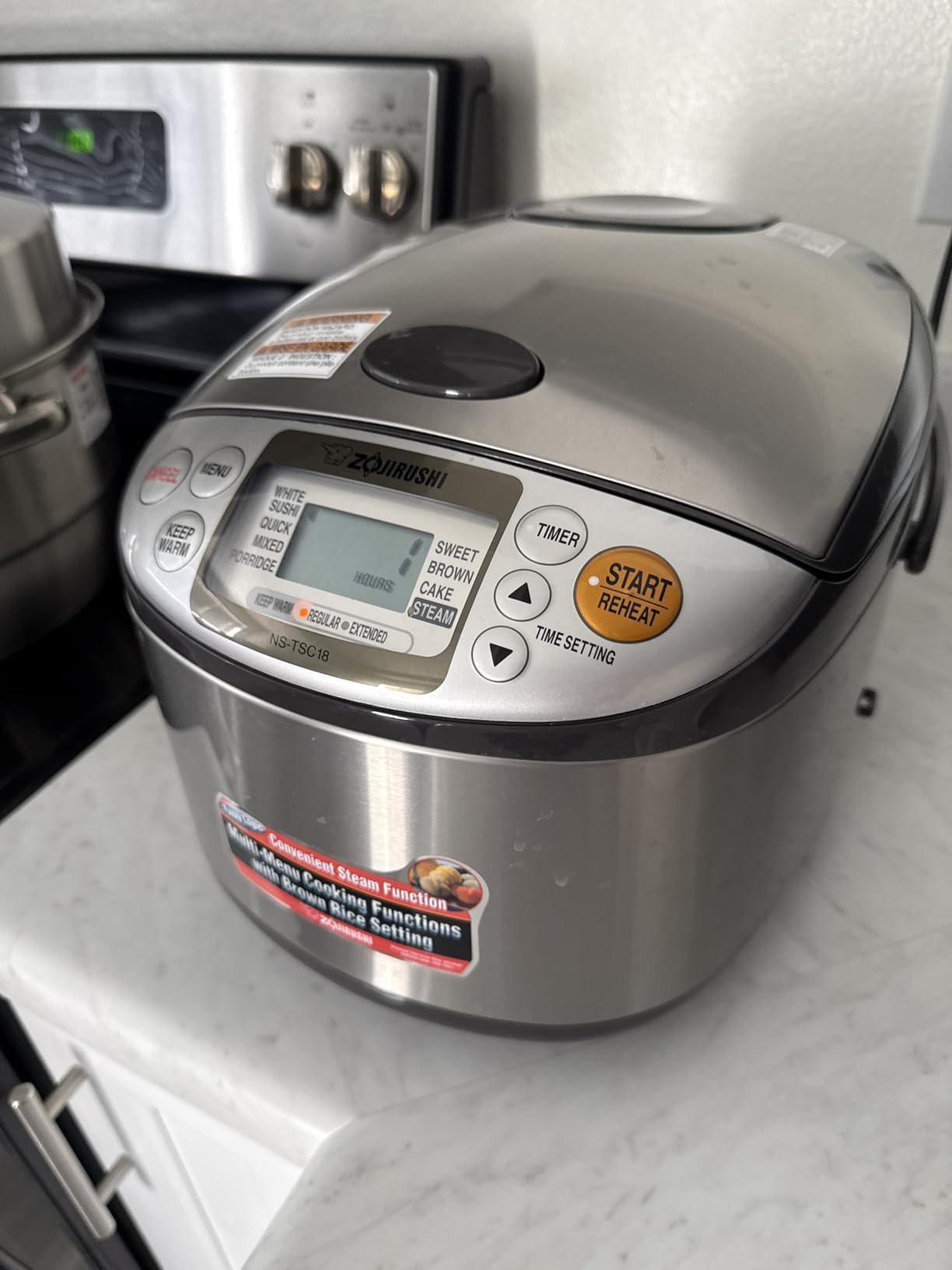 Zojirushi NS-TSC18 Micom Rice Cooker and Warmer - 1.8 Liters customer photo 2