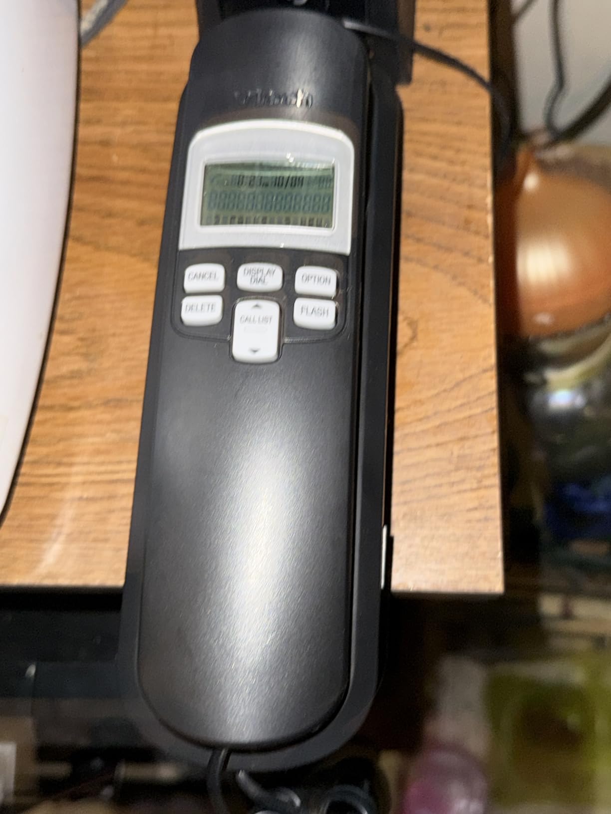 VTech CD1113 Corded Phone for Home Office - Easy-to-Use Telephone with Caller ID/Call Waiting, 13 Speed Dial Keys, No AC Power Required, Flash, Volume Control, Hearing Aid Compatible, Wall-mount, Black customer photo 1