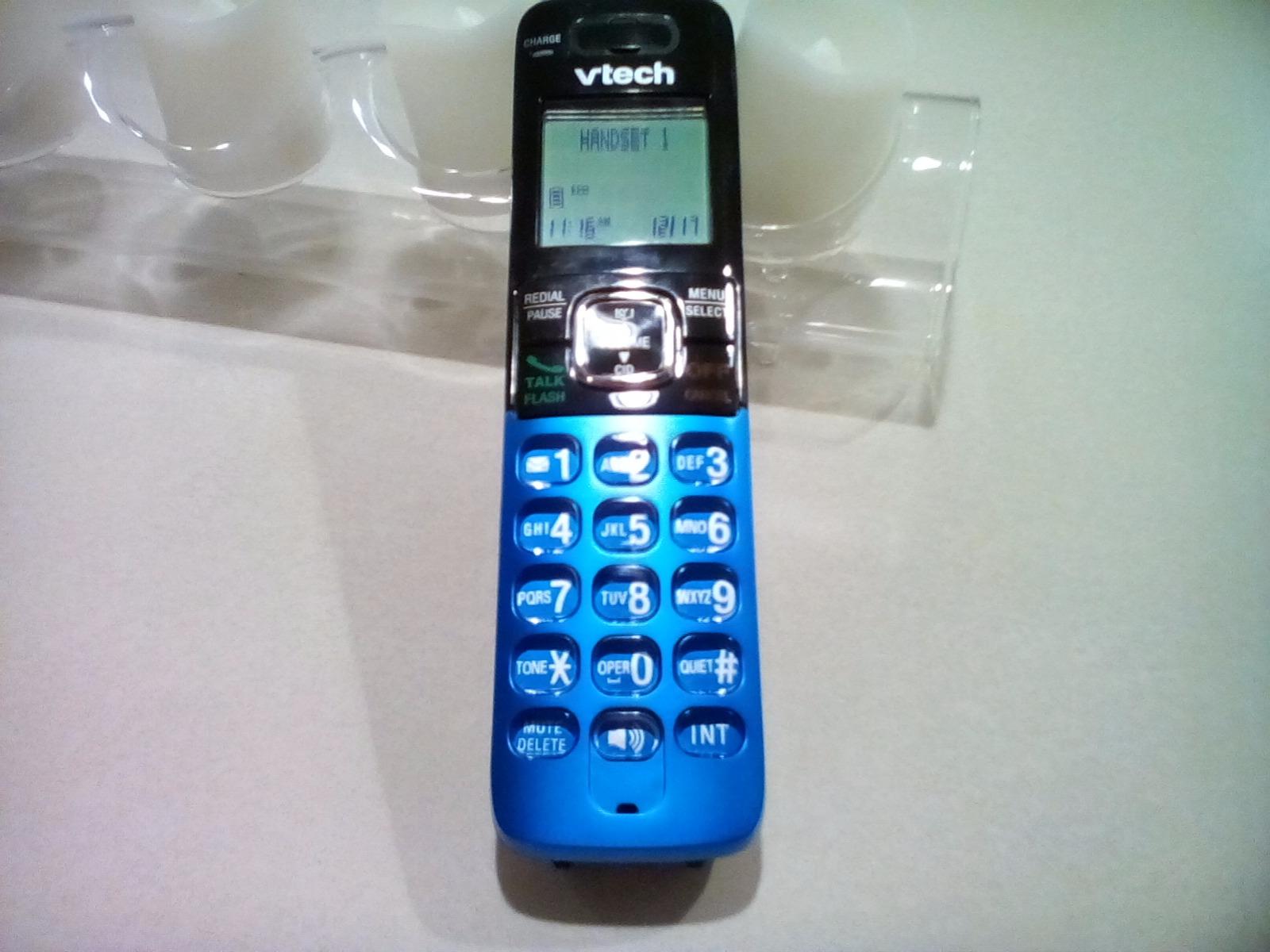 VTech CS6719-2 2-Handset Cordless Phone with Caller ID/Call Waiting, Handset Intercom & Backlit Display/Keypad, Silver customer photo 1