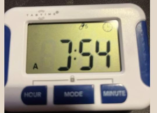 TabTime Pill Reminder with 8 Alarms per Day, Pill Tracker, Pill Timer, Medication Reminder Devices, Medication Tracker, Essential Parkinson's Patient Gadget customer photo 1