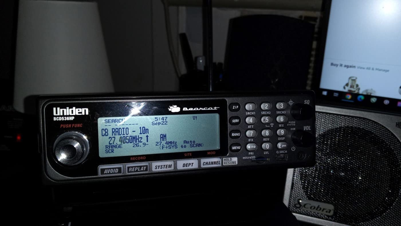 Uniden BCD536HP HomePatrol Series Digital Phase 2 Base/Mobile Scanner with HPDB and Wi-Fi. Simple Programming, TrunkTracker V, S.A.M.E. Emergency/Weather Alert. Covers USA and Canada customer photo 1