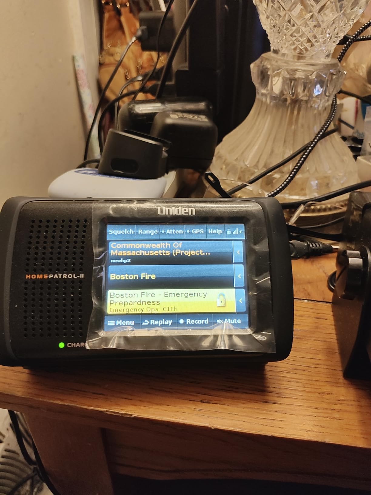 Uniden HomePatrol-2 Color Touchscreen Simple Programing Digital Scanner, TrunkTracker V and S.A.M.E. Emergency/Weather Alert, Digital Capable, APCO P25 Phase 1 and 2 customer photo 1