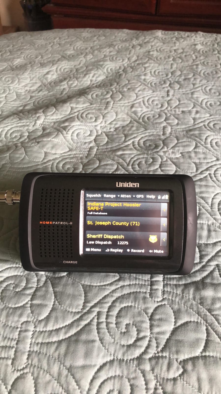 Uniden HomePatrol-2 Color Touchscreen Simple Programing Digital Scanner, TrunkTracker V and S.A.M.E. Emergency/Weather Alert, Digital Capable, APCO P25 Phase 1 and 2 customer photo 2