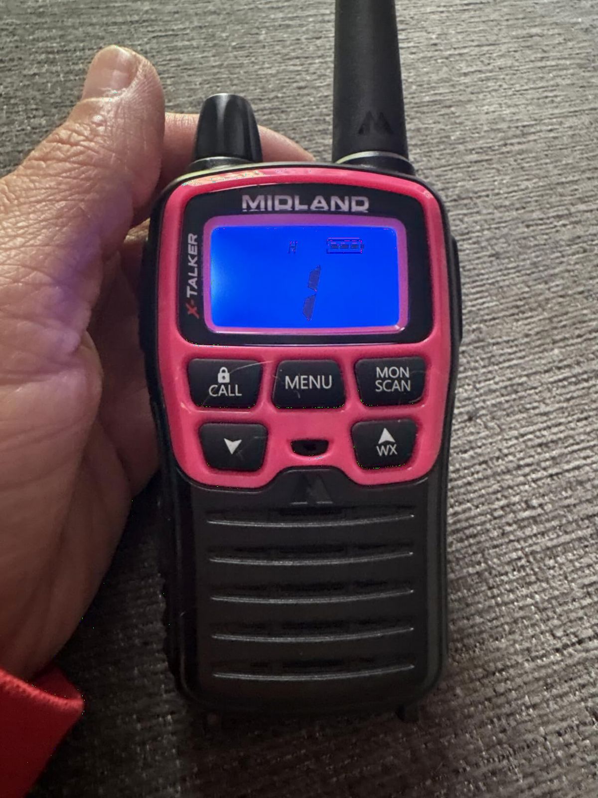Midland T71VP3 X-TALKER Long Range Walkie Talkie - FRS Two-Way Radio for Camping Overlanding Rock Crawling - NOAA Weather Scan - 36 Channels and 121 Privacy Codes Black/Silver 2 Pack customer photo 2