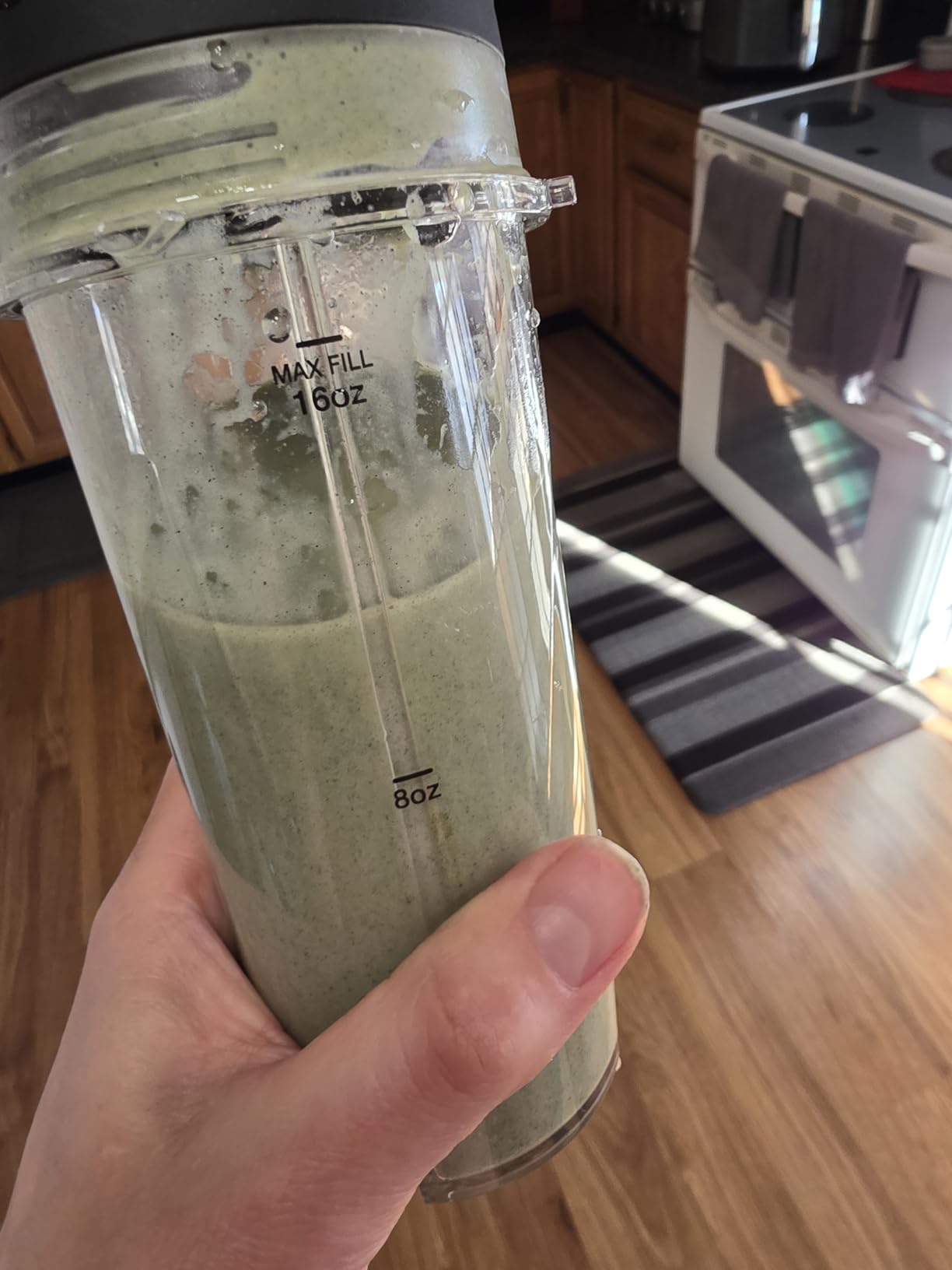 Ninja Fit Compact Personal Blender, 700W, (2) 16oz Cups, QB3001SS customer photo 2