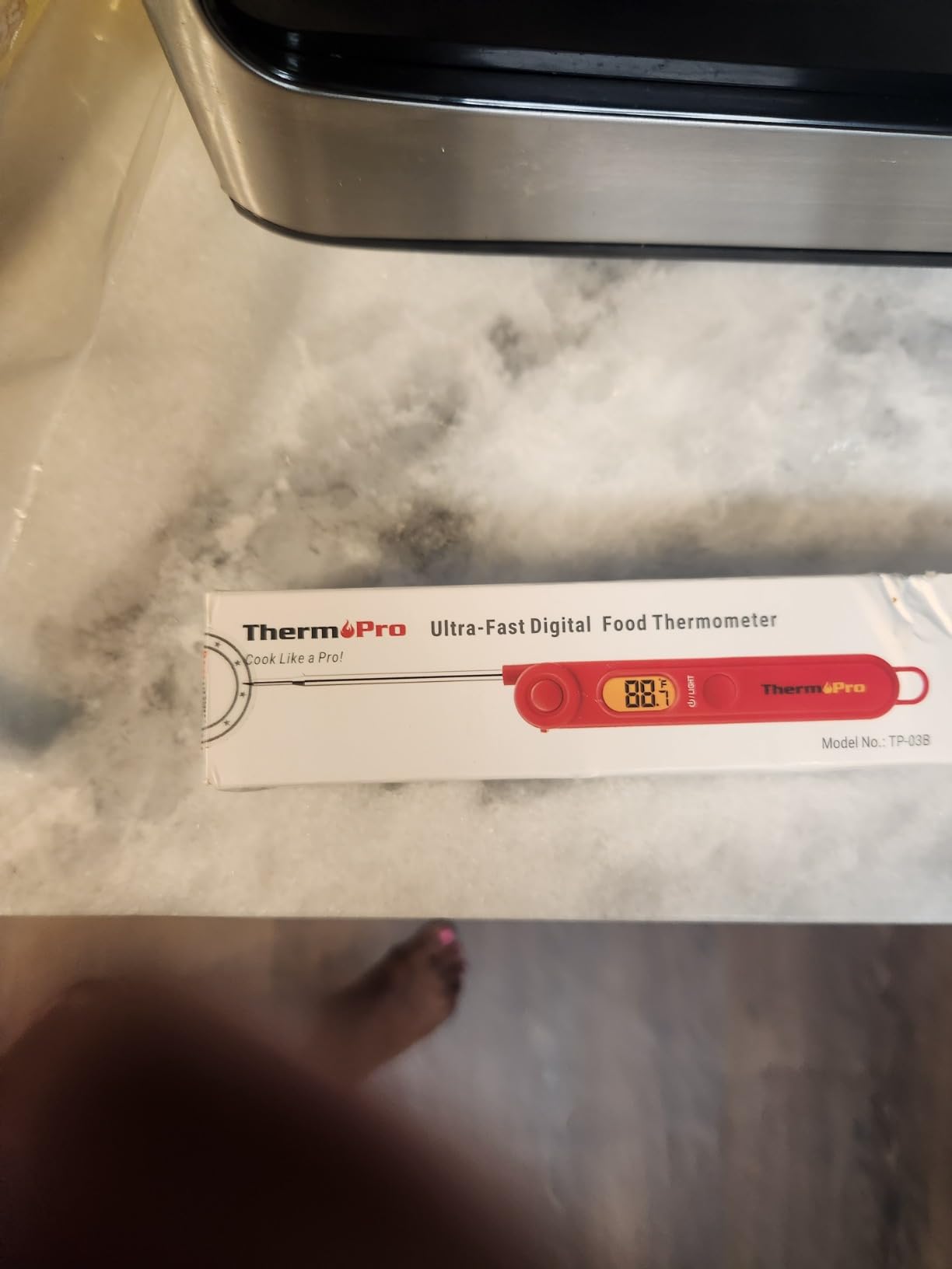 TempPro TempSwift 1 Sec Digital Meat Thermometer for Cooking customer photo 1