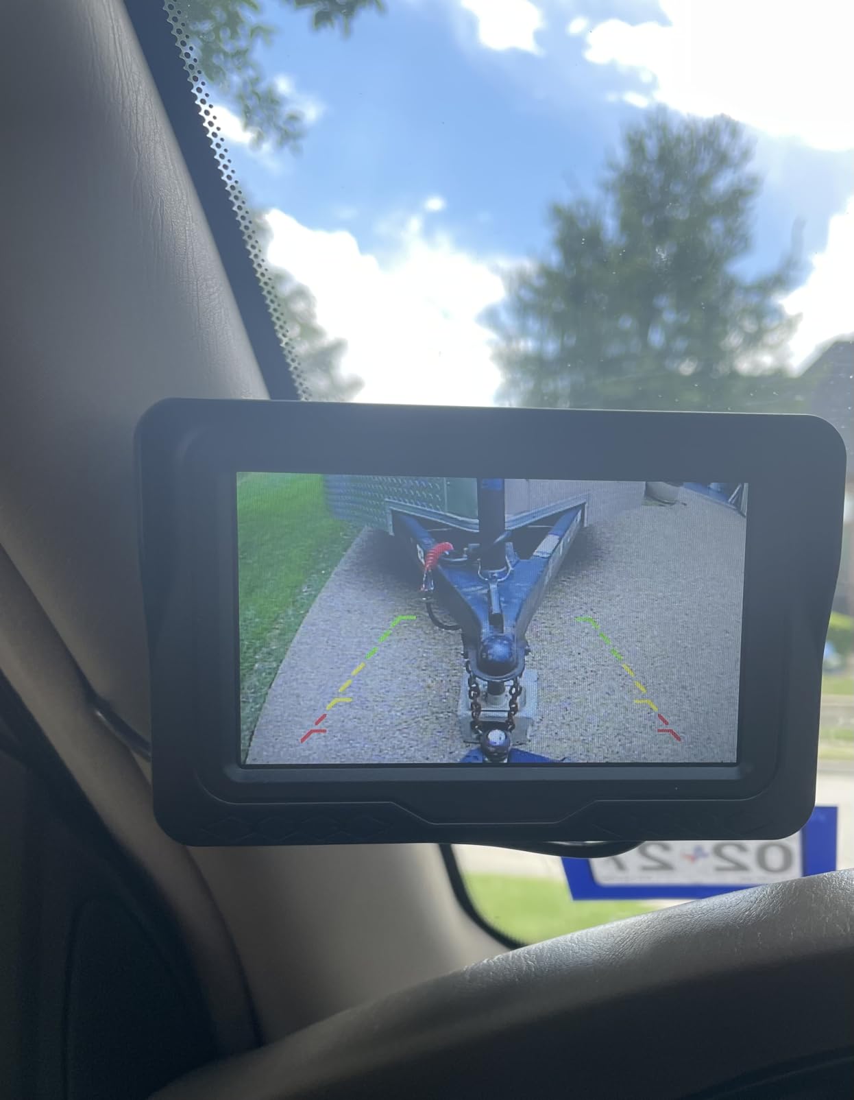 15-Minute Easy to Install Backup Camera: Plug-Play 15FT Clear Night Vision | HD 1080P Real-time Image Transmission for Backing Up Safely - Dustproof & Weatherproof Back Up Camera for Car Truck SUV customer photo 2
