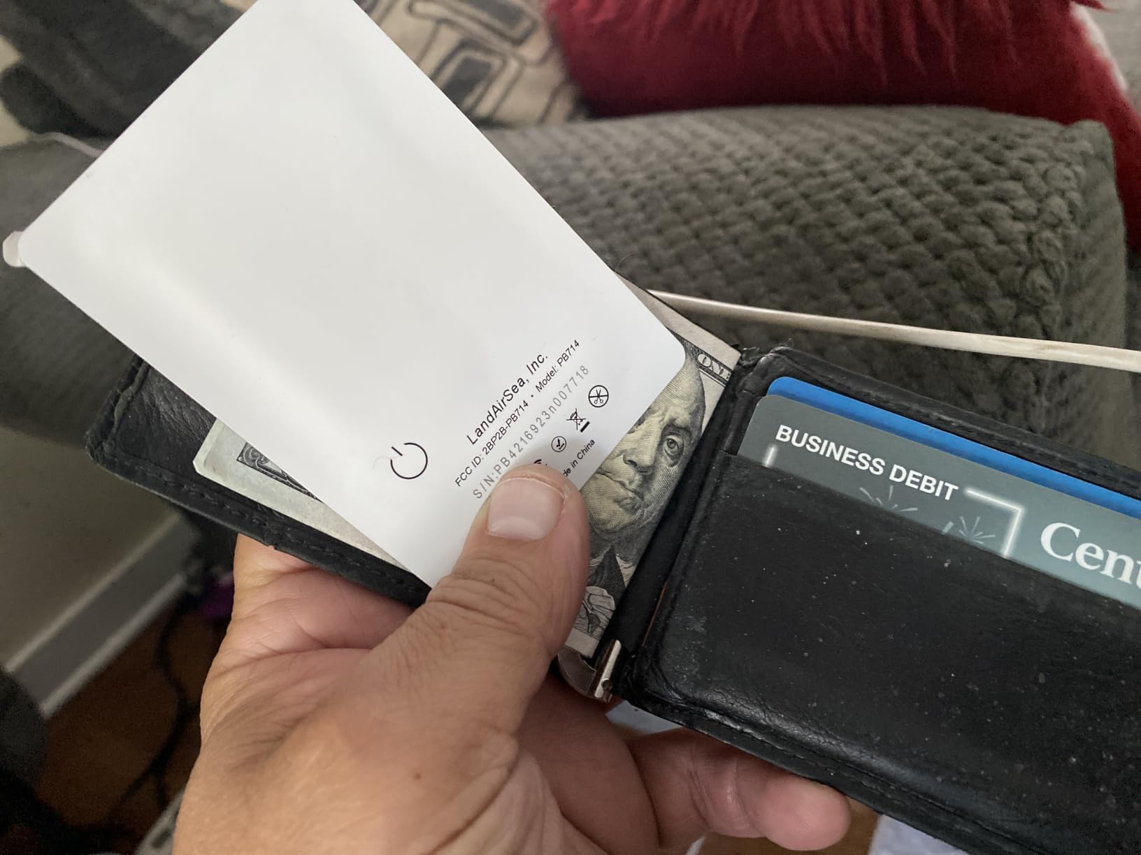 LandAirSea 54 GPS Tracker - Made in the USA from Domestic & Imported Parts. Long Battery, Magnetic, Waterproof, Global Tracking. Subscription Required customer photo 1
