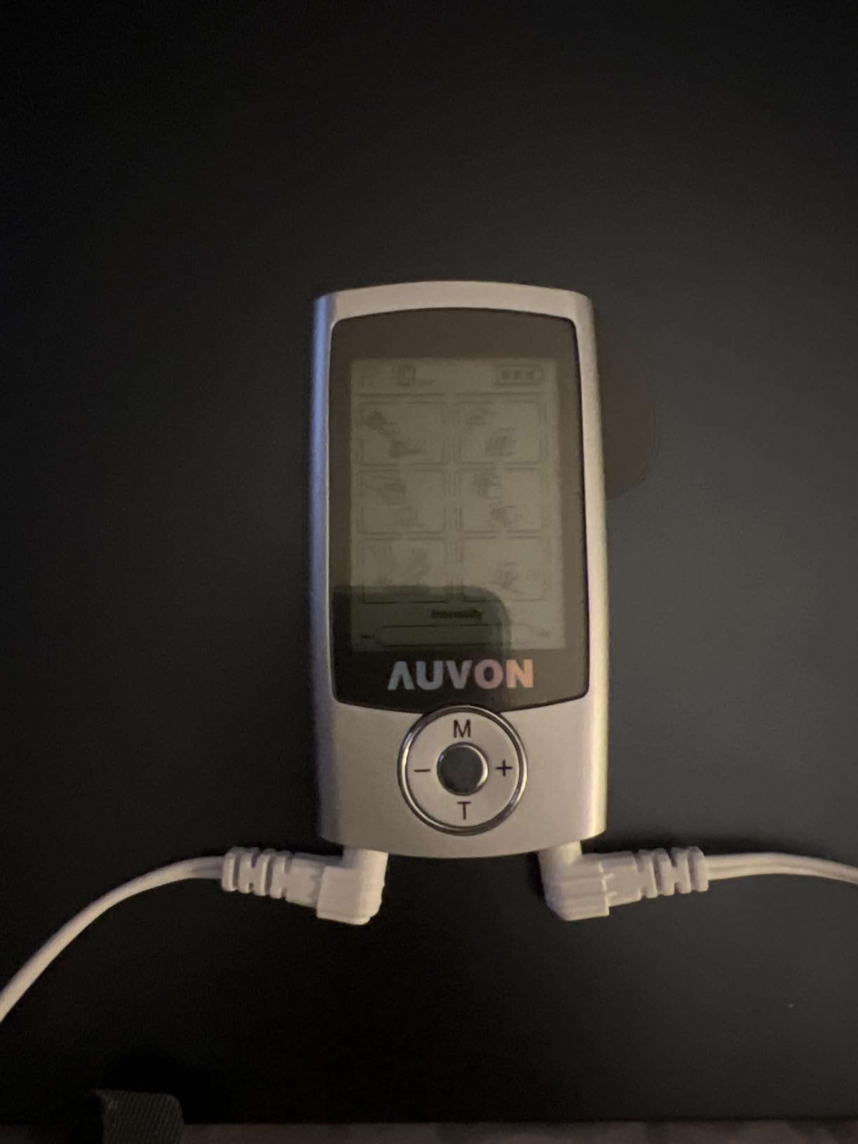AUVON 24 Modes TENS Unit Muscle Stimulator for Pain Relief, Premium Pads | Rechargeable TENS Machine, Drug-Free Pain Relief for Shoulder, Lower Back, Muscle, Physical Therapy, 8pcs Electrode Pads customer photo 1