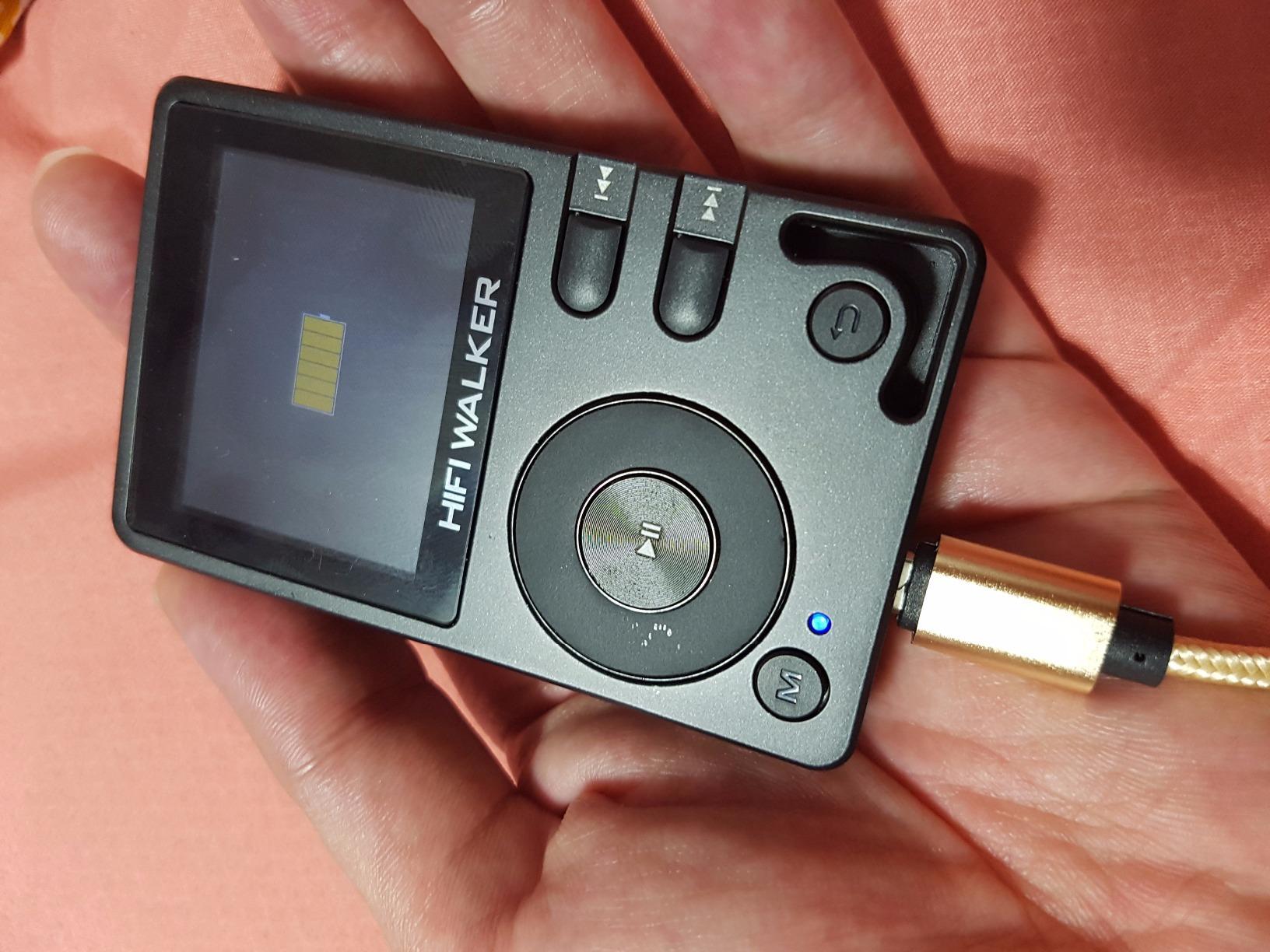 HIFI WALKER H2 Hi-Res Bluetooth MP3 Player with 64GB MicroSD Card, Portable Lossless Digital Audio Player with ESS DAC, DSD FLAC Support, USB DAC, Line Out, Physical Controls, Supports up to 512GB customer photo 2