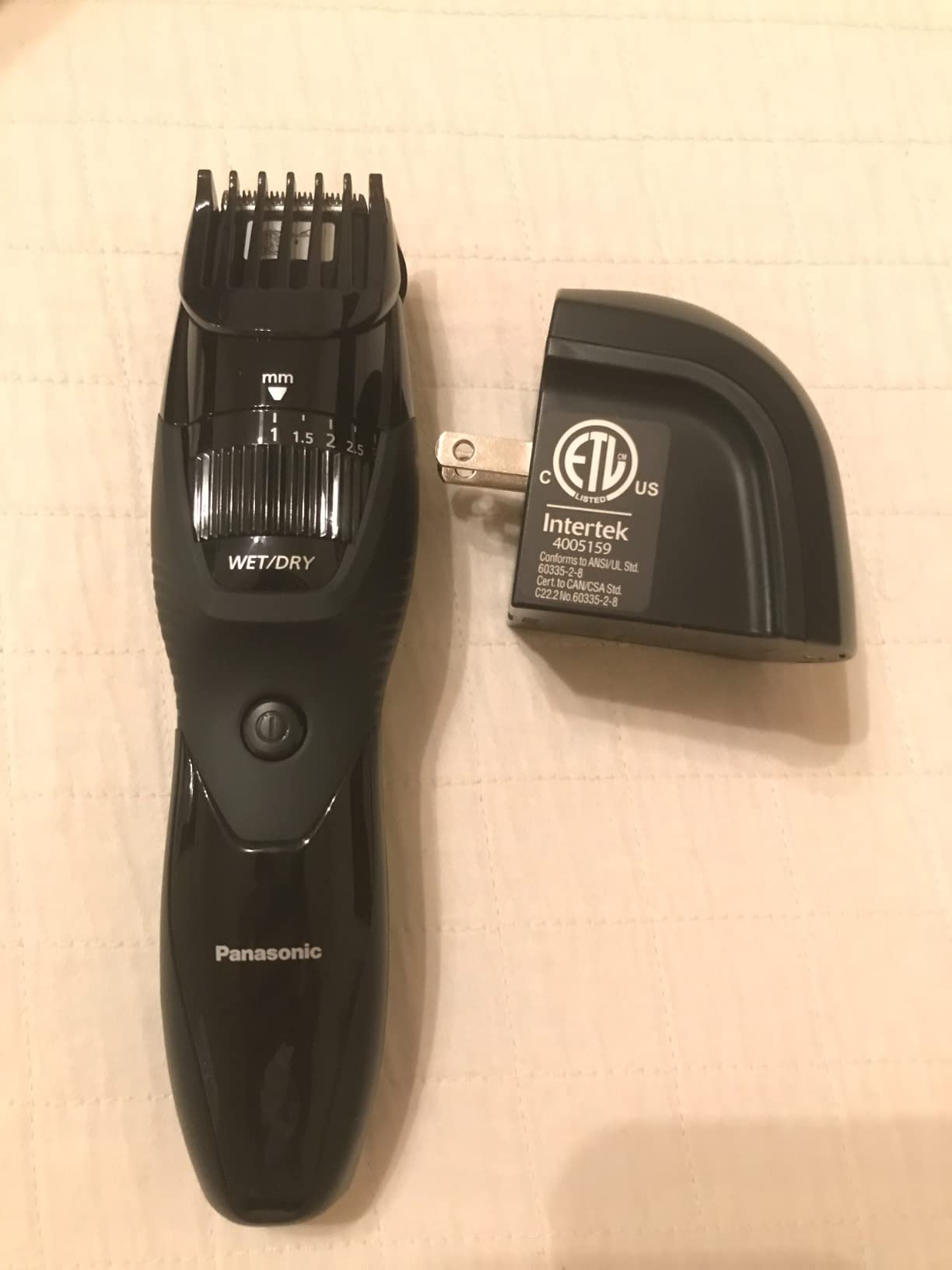 Panasonic Cordless Beard Trimmer for Men with Precision Dial, 19 Adjustable Length Settings, Rechargeable Battery, Washable, ER-GB42-K (Black) customer photo 1