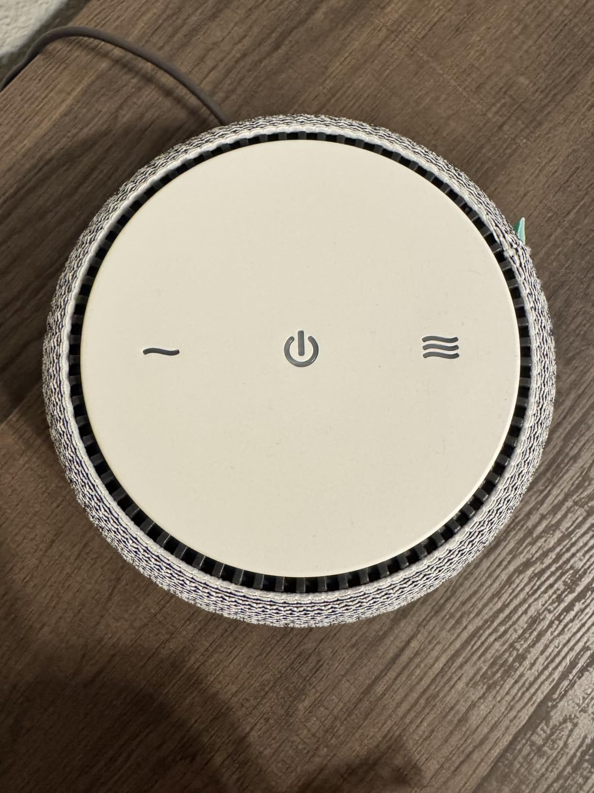 SNOOZ Smart White Noise Machine - Real Fan Inside for Non-Looping Sound, Portable Sleep Aid for Adults, Dogs, Travel, Home, Bedroom, Sleeping, Office Privacy, Therapy, & Baby Registry Essential- Cloud customer photo 2