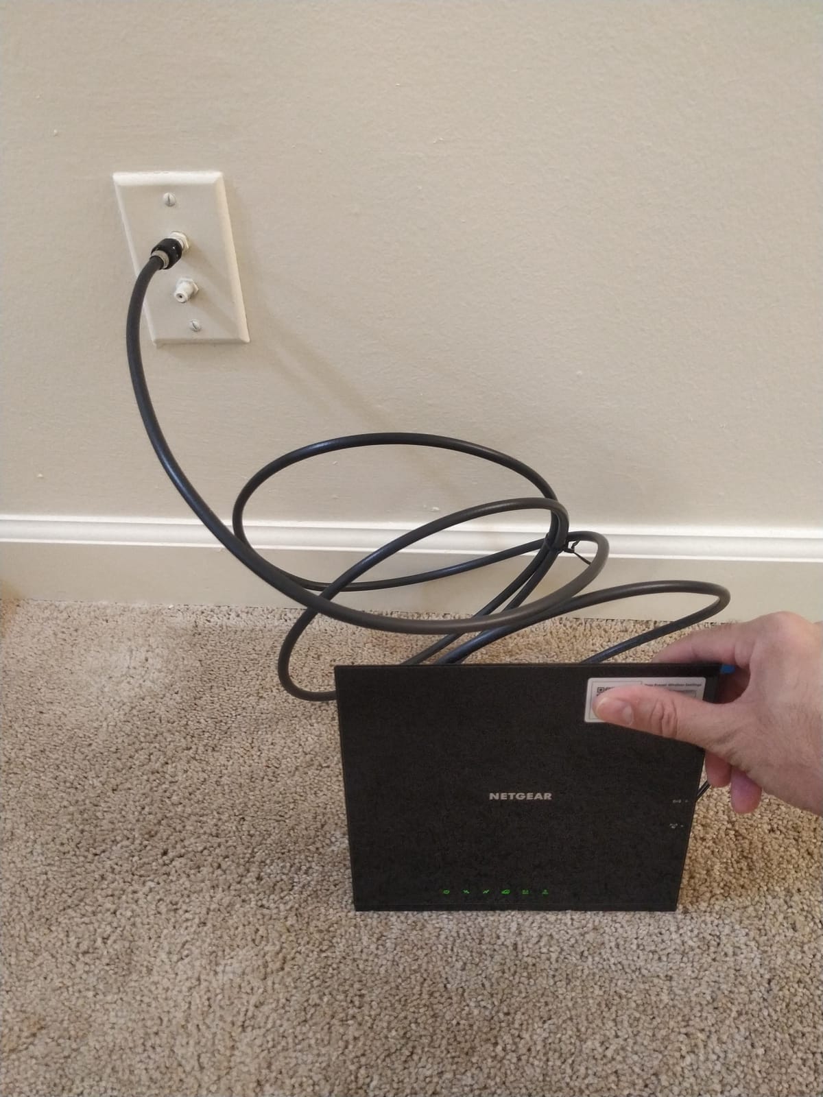 NETGEAR Cable Modem Wi-Fi Router Combo C6250 - Compatible with All Cable Providers Including Xfinity by Comcast, Spectrum, Cox | for Cable Plans Up to 300 Mbps | AC1600 Wi-Fi Speed | DOCSIS 3.0 customer photo 1