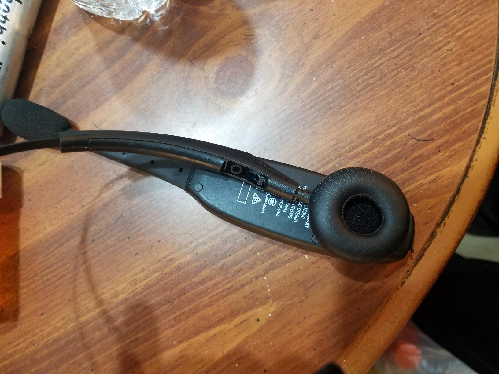 BlueParrott C400-XT Convertible Bluetooth Headset | 96% noise canceling headset for truck drivers; convertible wear styles, 24 hr talk time customer photo 1
