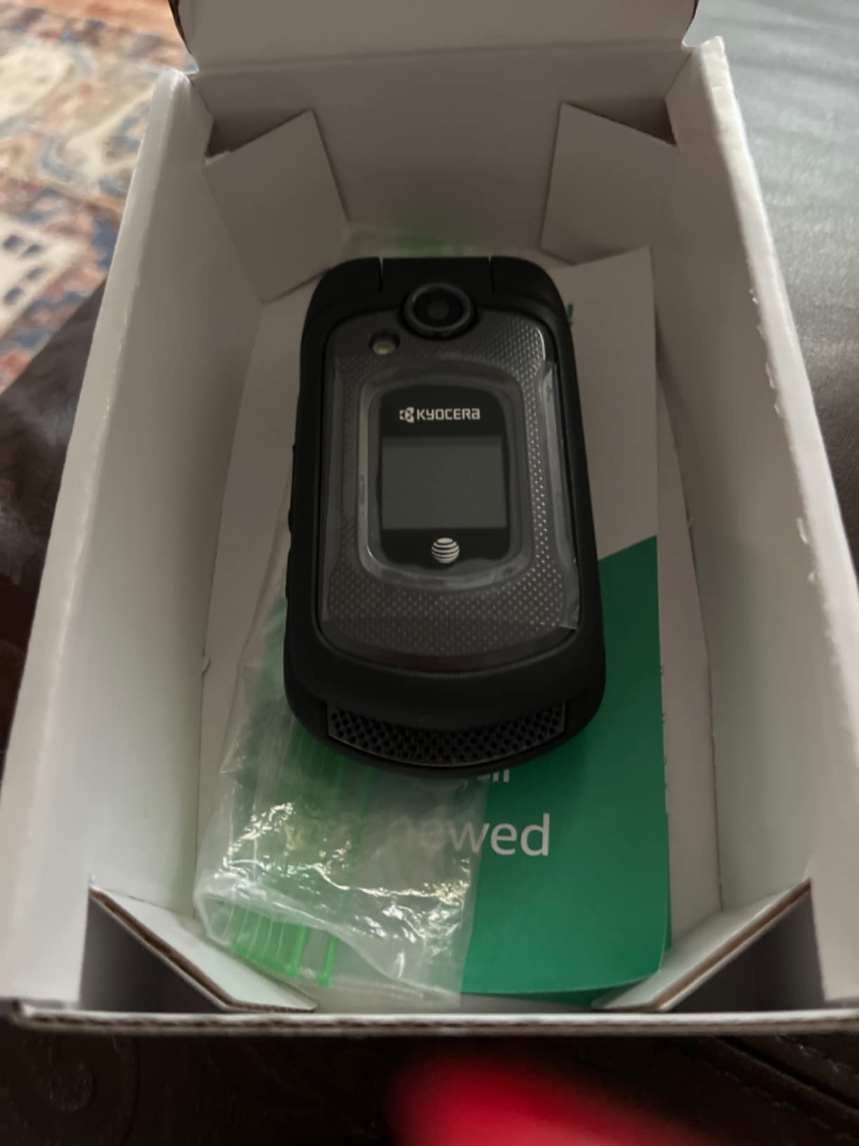 Kyocera AT&T Flip Phone GSM 4G LTE Dura XE E4710 Rugged Att Waterproof, Dustproof, Tough, Strong, Shock-Resistant (Renewed) customer photo 2