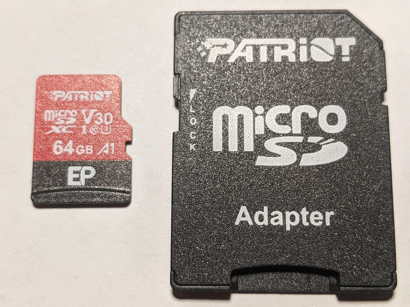 Patriot 64GB Micro SD V30 A1 Memory Card | Performance classes: V30, A1; Compatible with Android customer photo 1