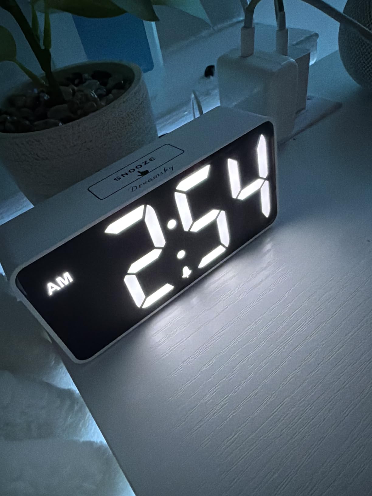 DreamSync Digital Alarm Clock Large Display customer photo 1