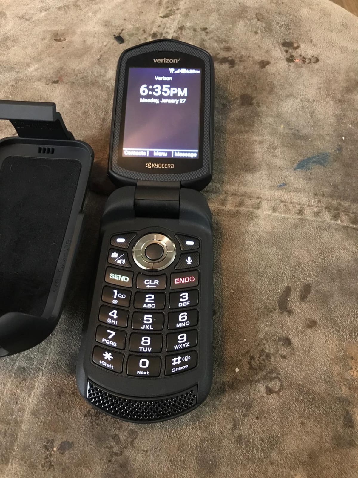 Kyocera DuraXV LTE E4610 Verizon Wireless Rugged Waterproof Flip Phone (Renewed) customer photo 1