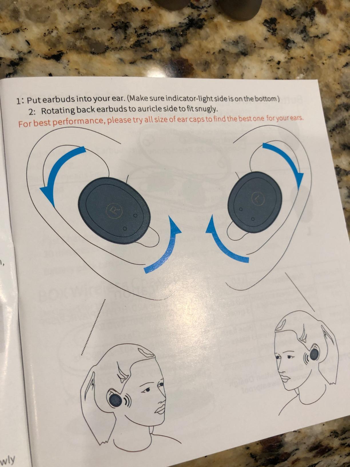 TOZO T10 Wireless Earbuds Bluetooth 5.3 Headphones, App Customize EQ, Ergonomic Design, 55H Playtime, Wireless Charging Case, IPX8 Waterproof Sound in-Ear Headset, New Version customer photo 1