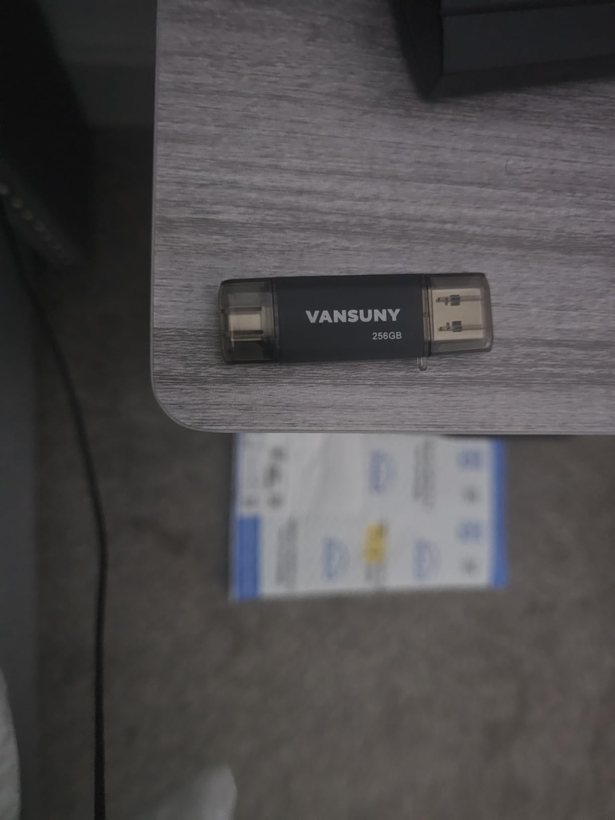 Vansuny 128GB USB C Flash Drive 2 in 1 OTG USB 3.0 + Type C Memory Stick with Keychain Dual Type C Thumb Drive Photo Stick Jump Drive for Android Smartphones, Computer, Tablet, PC customer photo 1