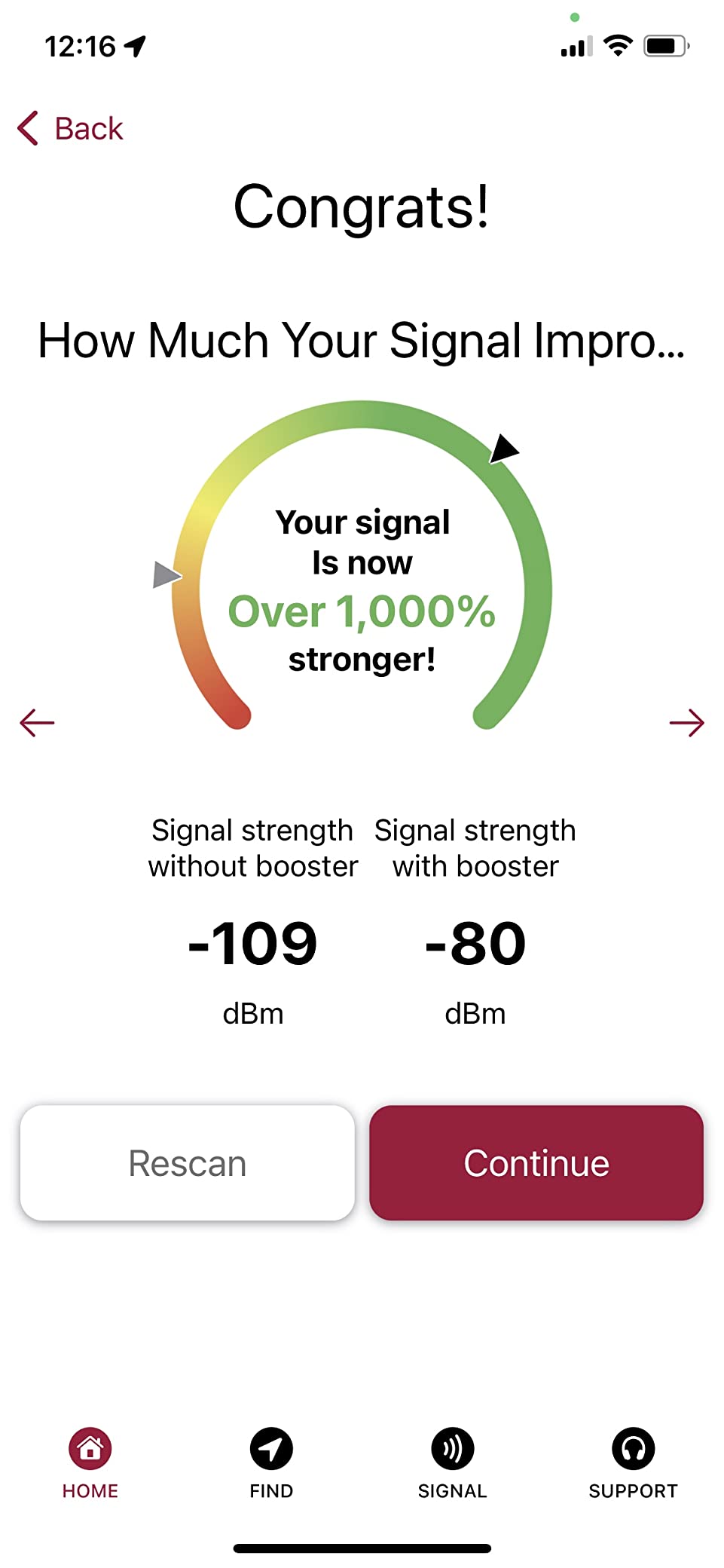 weBoost Home Complete | Powerful Multi-Carrier Cell Phone Signal Booster for 5G & 4G LTE | Simultaneous support for all U.S. Carriers (model# 470145) customer photo 1
