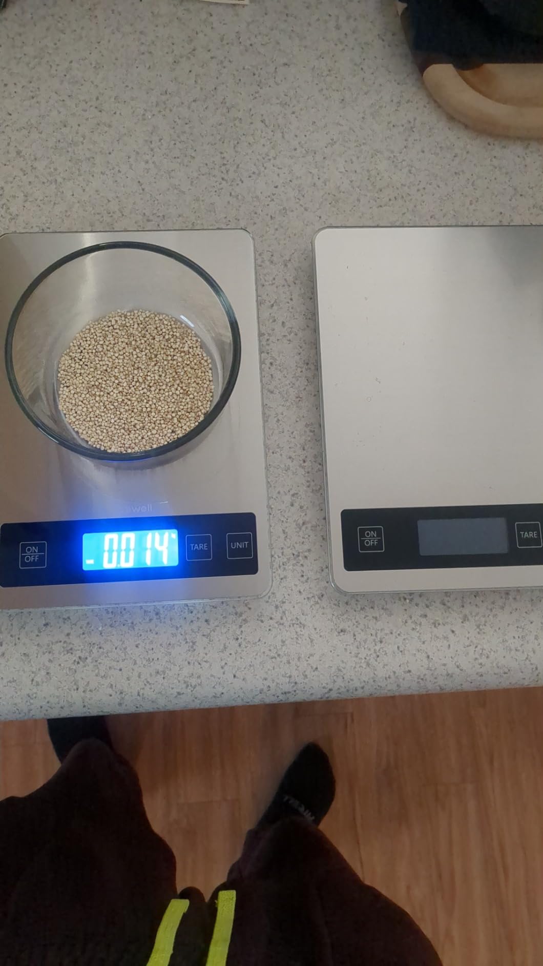 Nicewell Food Scale 22lb Digital Kitchen Scale for Cooking Baking | 1g/0.1oz Precise Graduation, Backlit LCD, Tare Function, Weight Grams and oz, Easy Clean Stainless Steel and Tempered Glass customer photo 1