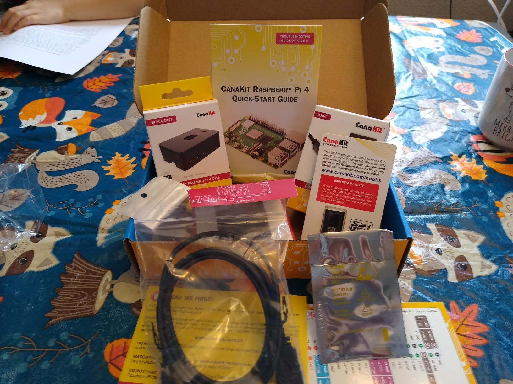 CanaKit Raspberry Pi 4 4GB Starter PRO Kit - 4GB RAM customer photo 1