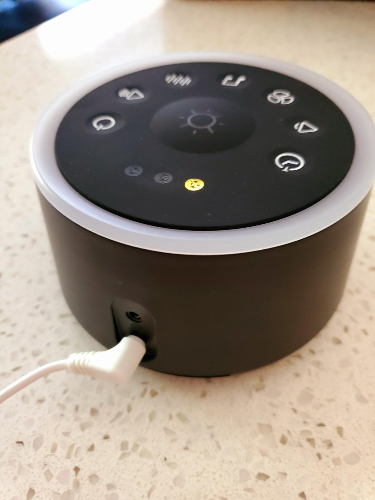Dreamegg White Noise Machine - Sound Machine for Adult Baby Kid, Noise Machine for Sleeping with 24 Calming Sound, Ambient Nightlight, Continuous or Timer, Loud Sleep Machine for Home Nursery Office customer photo 2