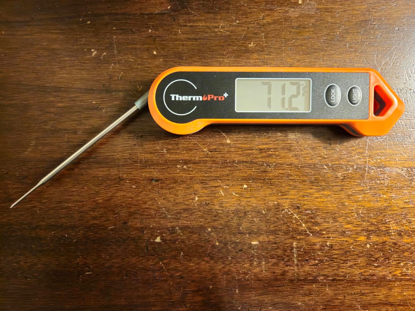 ThermoPro TP19H 1 Sec Digital Meat Thermometer for Cooking | Instant Read Food Thermometer with Motion Wake for BBQ Grill Oil Fry Candy, Gifts for Men Dad Husband customer photo 2
