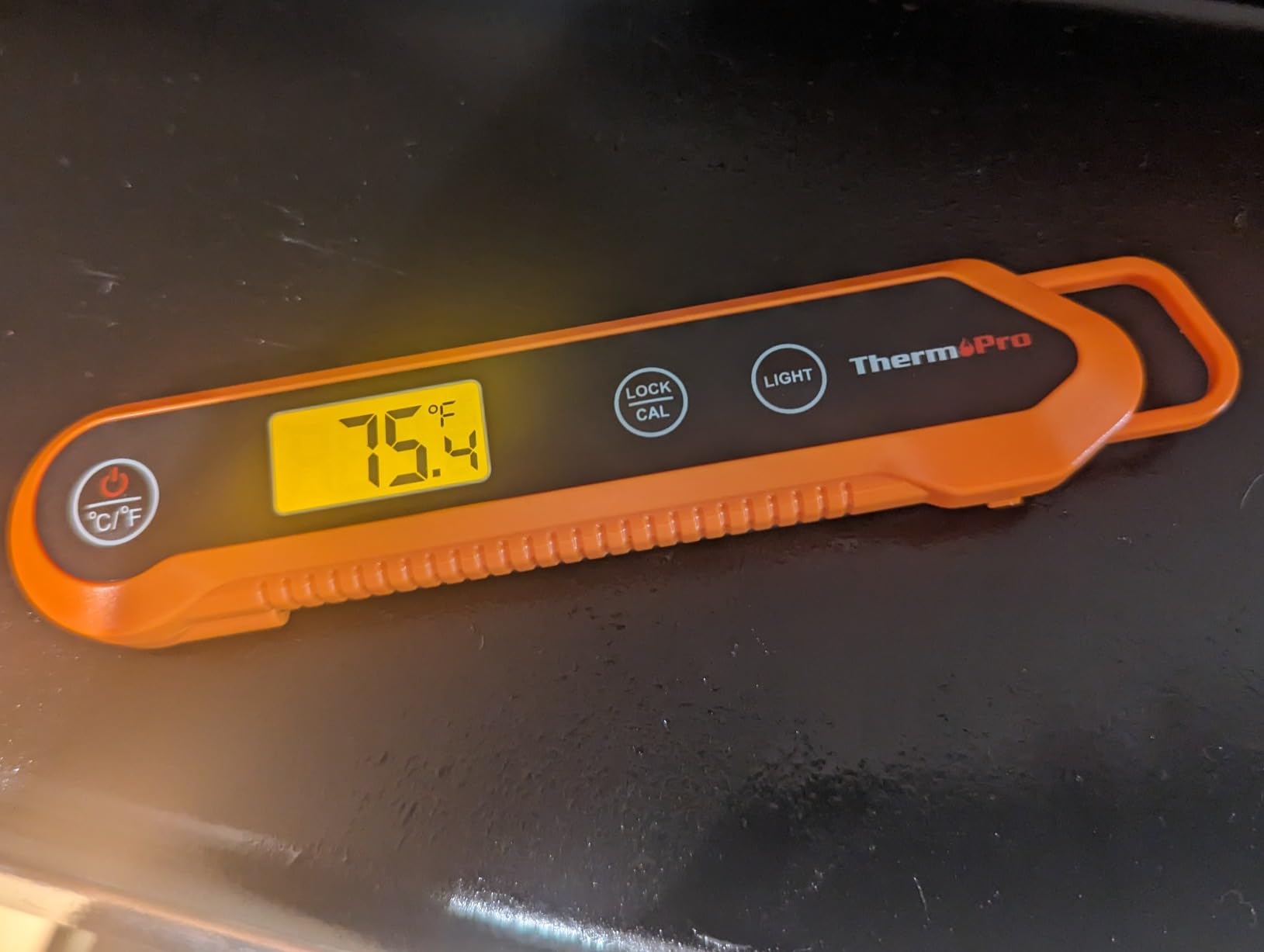 TempPro TempSwift 1 Sec Meat Thermometer Digital for Kitchen Cooking Food | 3.9 inches Long Probe, Calibration, Backlight, Bread Baking Sourdough Liquids Candy Making Accessories (Previously ThermoPro) customer photo 1
