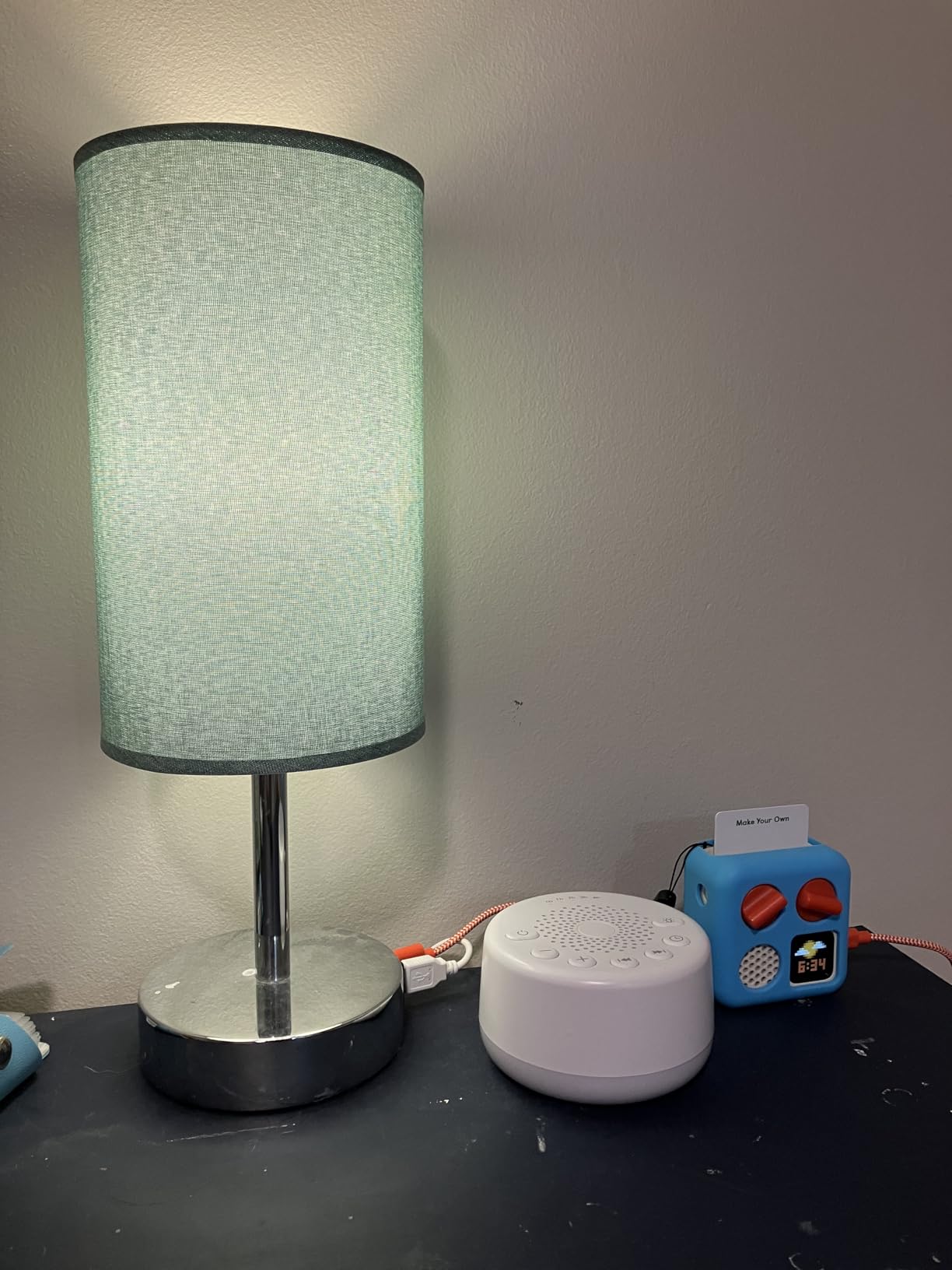 Easysleep White Noise Machine with 25 Soothing Sounds and Night Lights with Memory Function 32 Levels of Volume and 5 Sleep Timer Powered by AC or USB for Sleeping Relaxation customer photo 1