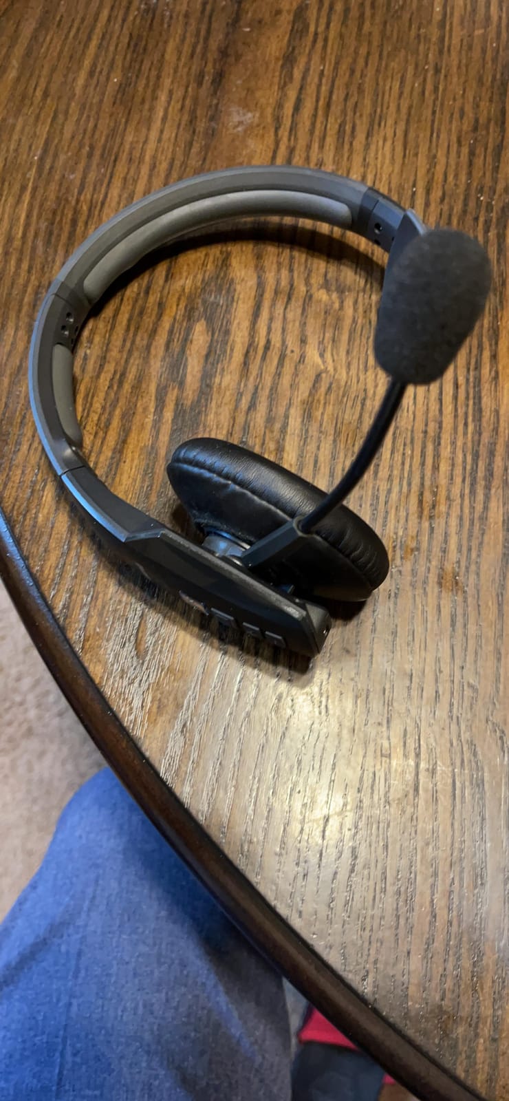 BlueParrott B450-XT Bluetooth Headset | 96% noise canceling headset for truck drivers; padded comfort, 24 hr talk time customer photo 2