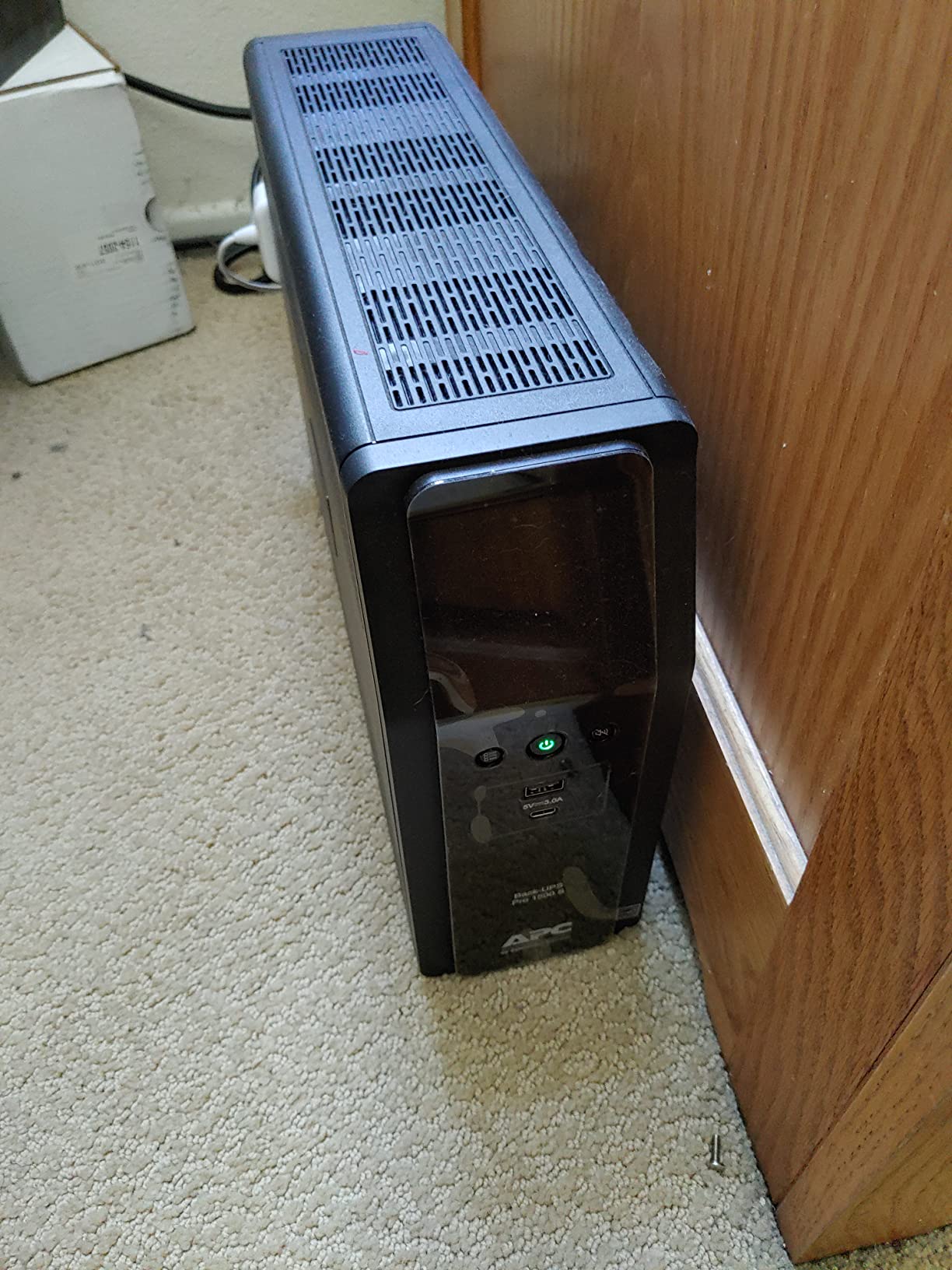 APC UPS 1500VA/900W Pure Sine Wave UPS for Computer, Electronics, BR1500MS2 | Back-UPS Pro 1500VA sinewave UPS for PC, gaming & home offices. Surge protection, AVR, USB-C charging, replaceable battery customer photo 1