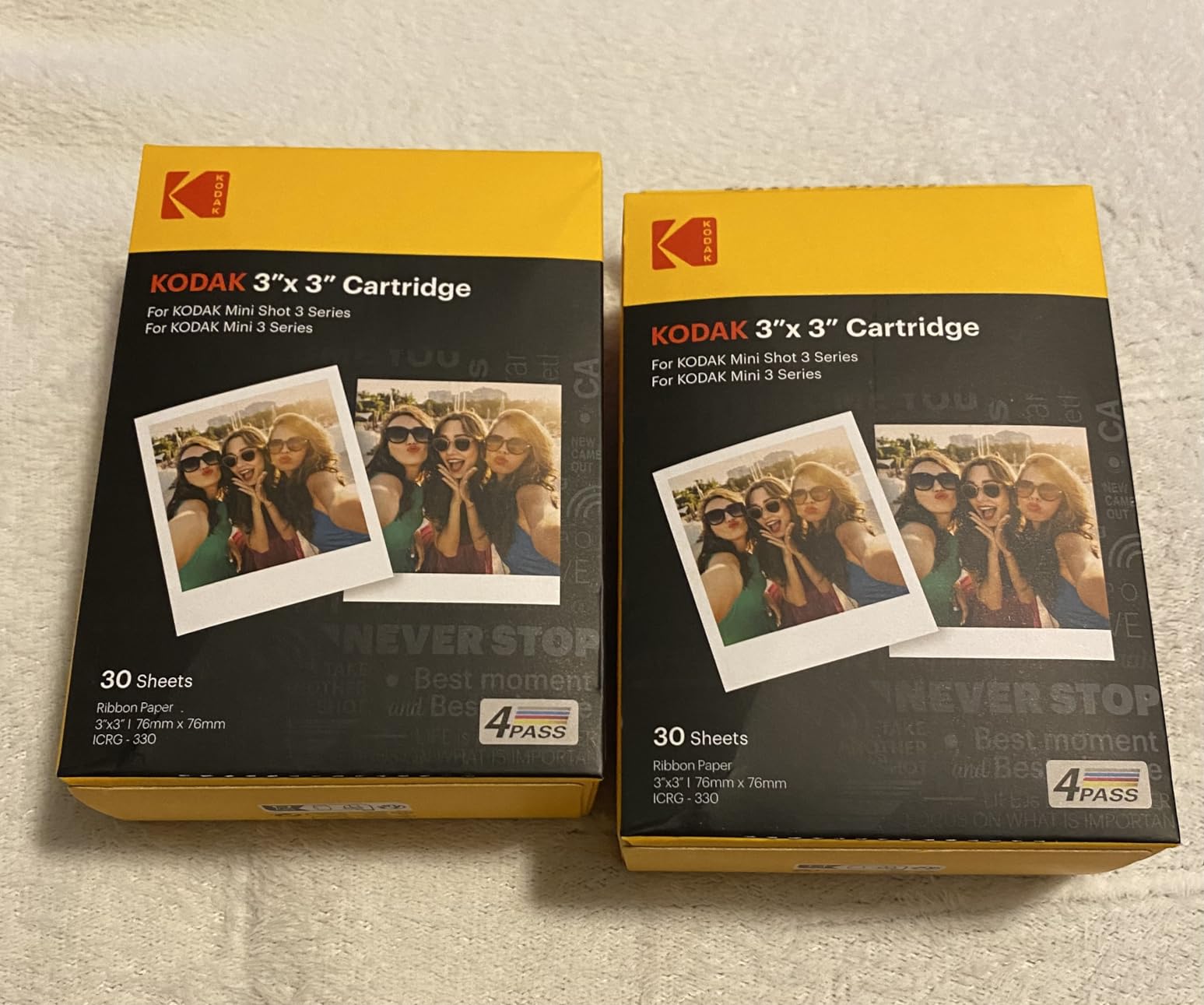 Kodak Mini Shot 3 Retro 3x3 Instant Camera & Photo Printer (White) customer photo 2