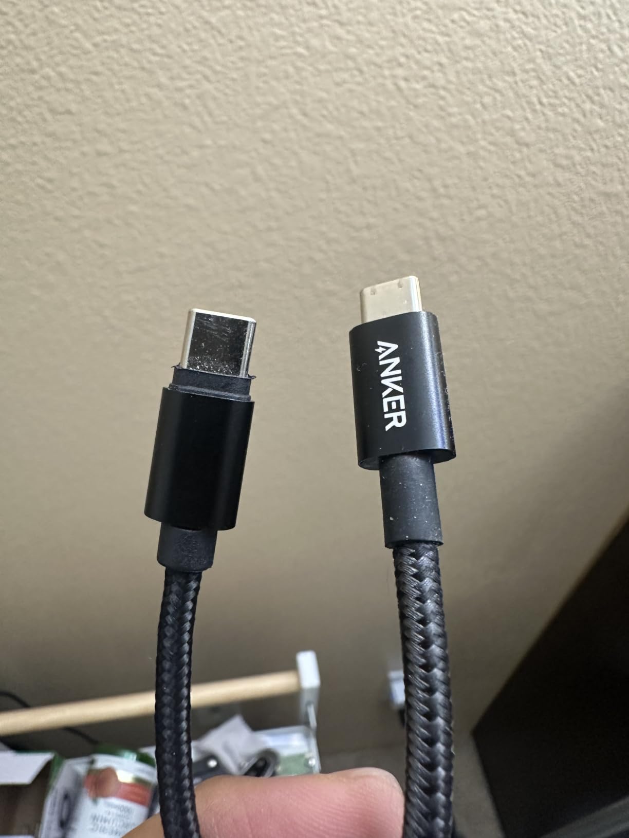 Anker USB C to USB C Cable, 100W Fast Charging Cable (1-Pack, 10 ft, Black) customer photo 1