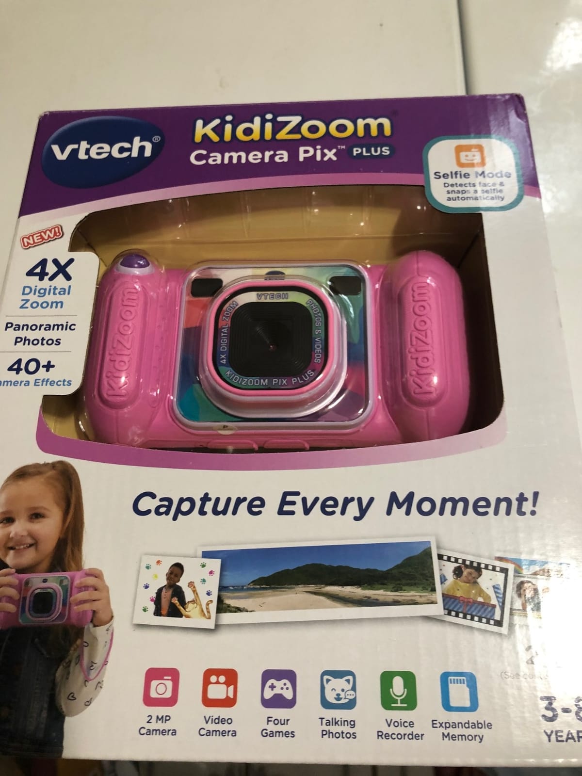 VTech KidiZoom Camera Pix Plus, Blue customer photo 2