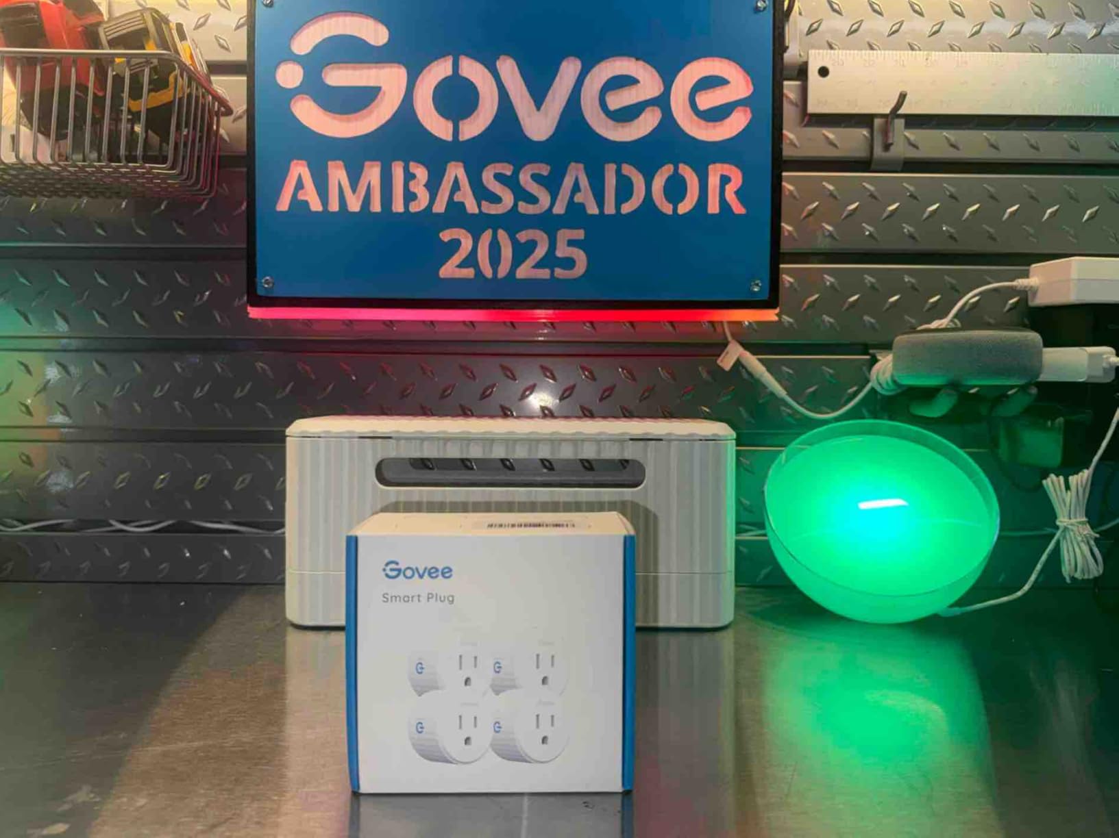 Govee Smart Plug, WiFi Outlet Compatible with Alexa and Google Assistant, Mini Smart Home Plugs with Timer Function & Group Controller, No Hub Required, ETL & FCC Certified, 2.4G WiFi Only (1 Pack) customer photo 1