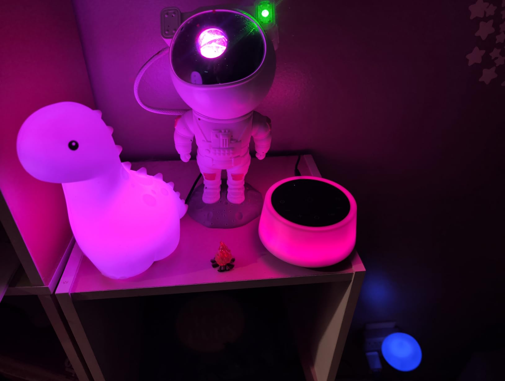 Sound Machines with 10 Colors Night Light 25 Soothing Sounds and Sleep White Noise Machine 32 Volume Levels 5 Timers Adjustable Brightness Memory Function for Adults Kids Baby customer photo 2