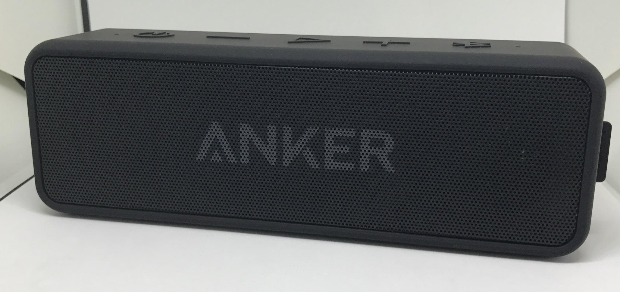 Anker soundcore 2 Portable Bluetooth Speaker, Stereo Sound, IPX7 | BassUp, 24H Playtime, Bluetooth 6, Wireless Speaker for Home, Outdoors, Travel - Navy Blue customer photo 1