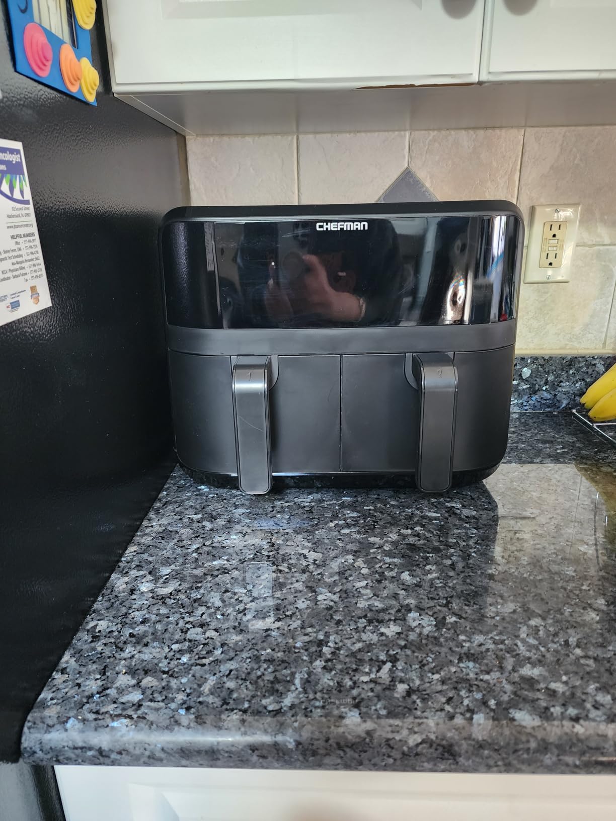 Chefman TurboFry Touch Dual Air Fryer, Maximize The Healthiest Meals With Double Basket Capacity, One-Touch Digital Controls And Shake Reminder For The Perfect Crispy And Low-Calorie Finish customer photo 2