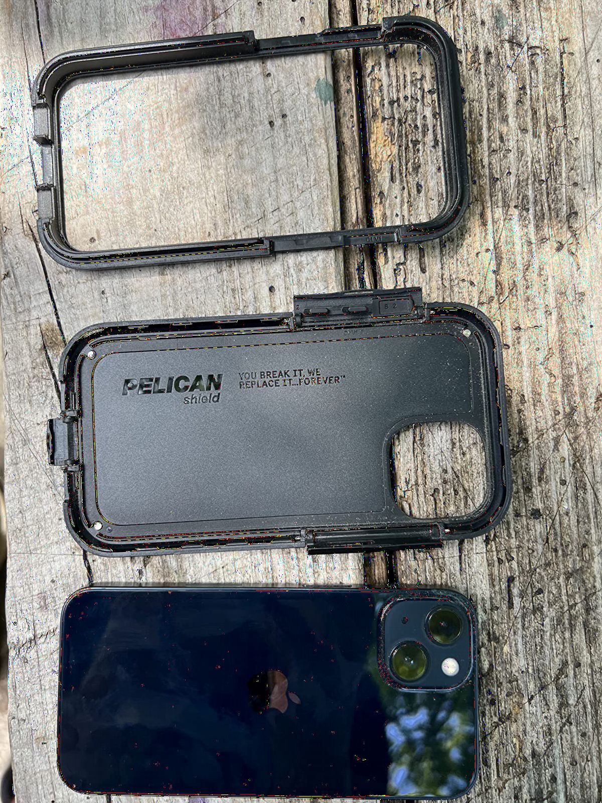 Pelican Shield Series - iPhone 13 Case - 21ft Military Grade Drop Protection, Compatible with Wireless Charging - With Belt Clip Holster Kickstand - Heavy Duty Rugged Case for iPhone 13 - Black customer photo 2