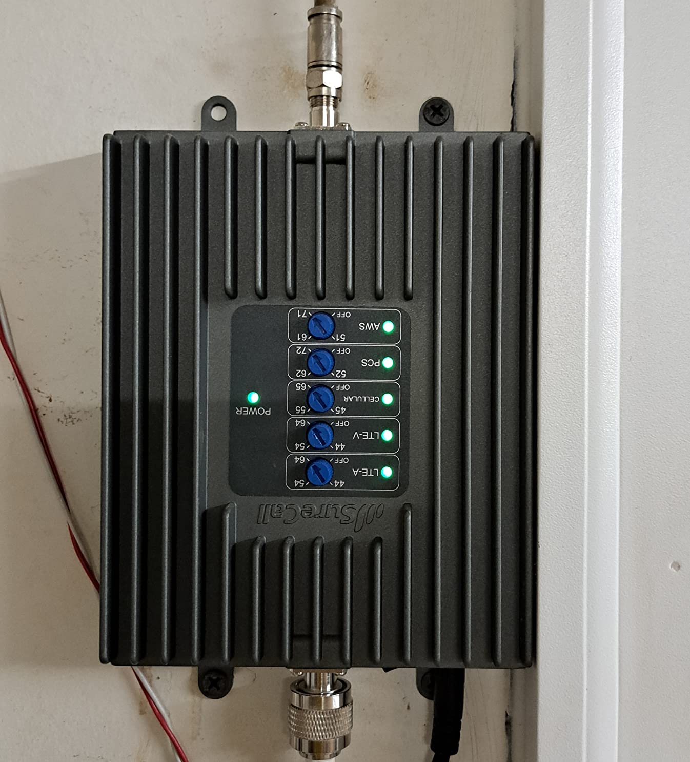 SureCall Fusion4Home Max | Most Powerful 5G/4G Cell Phone Signal Booster for Home customer photo 2