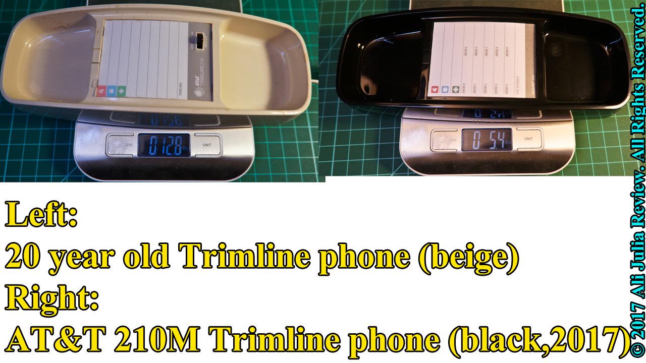 AT&T TRIMLINE 210 Corded Home Phone, No AC Power Required, Improved Easy-Wall-Mount, Lighted Big Button Keypad, 13 Speed Dial Keys, Last Number Redial, Mute, Flash, Volume Control, Beige customer photo 1