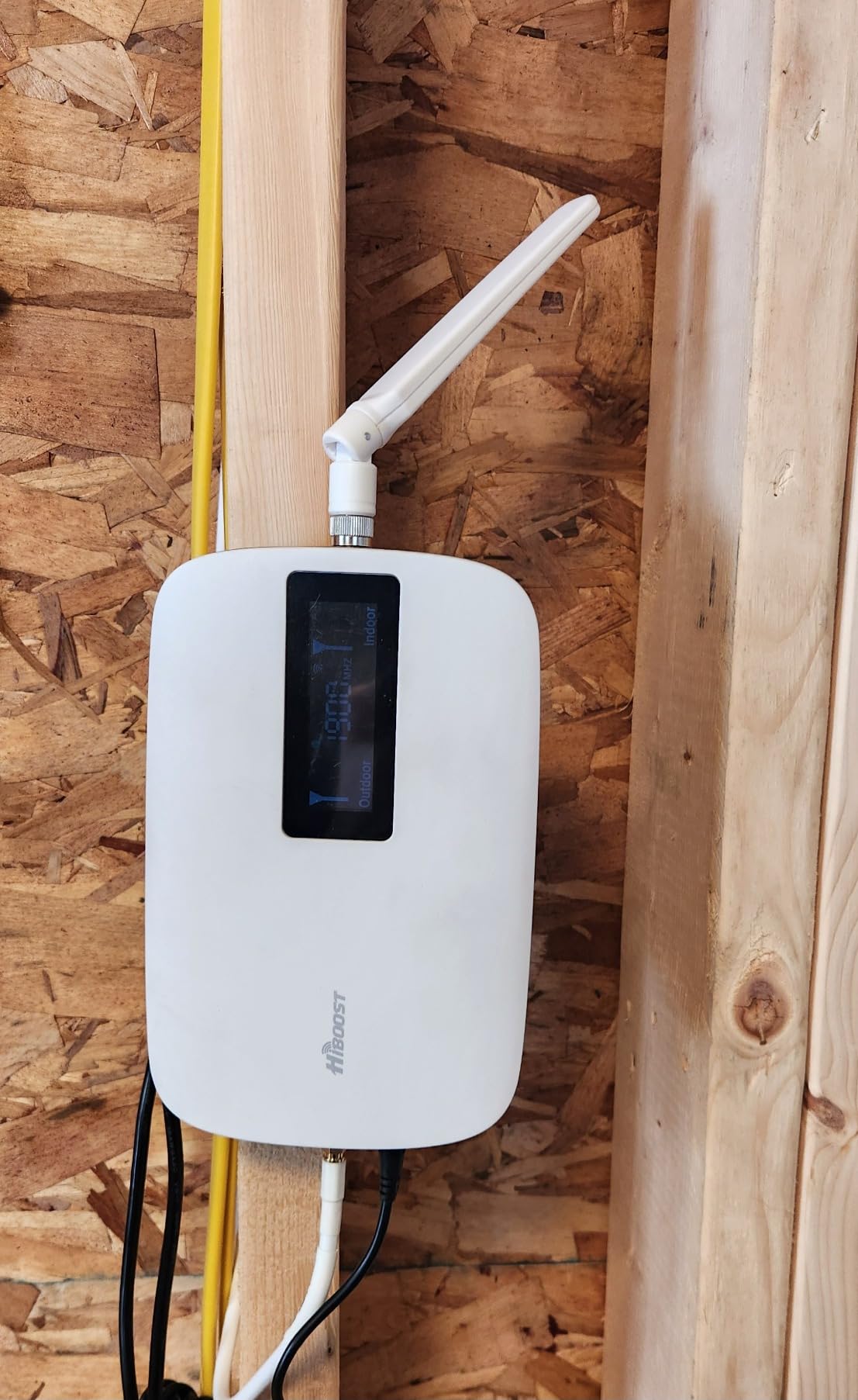 Cell Phone Booster for Home Office | Boosts 5G & 4G LTE | Cell Phone Signal Booster for All U.S. Carriers-Verizon, AT&T, T-Mobile & More | for Band 12/17,13,5,25/2,4 | HD Display | App | FCC Approved customer photo 1