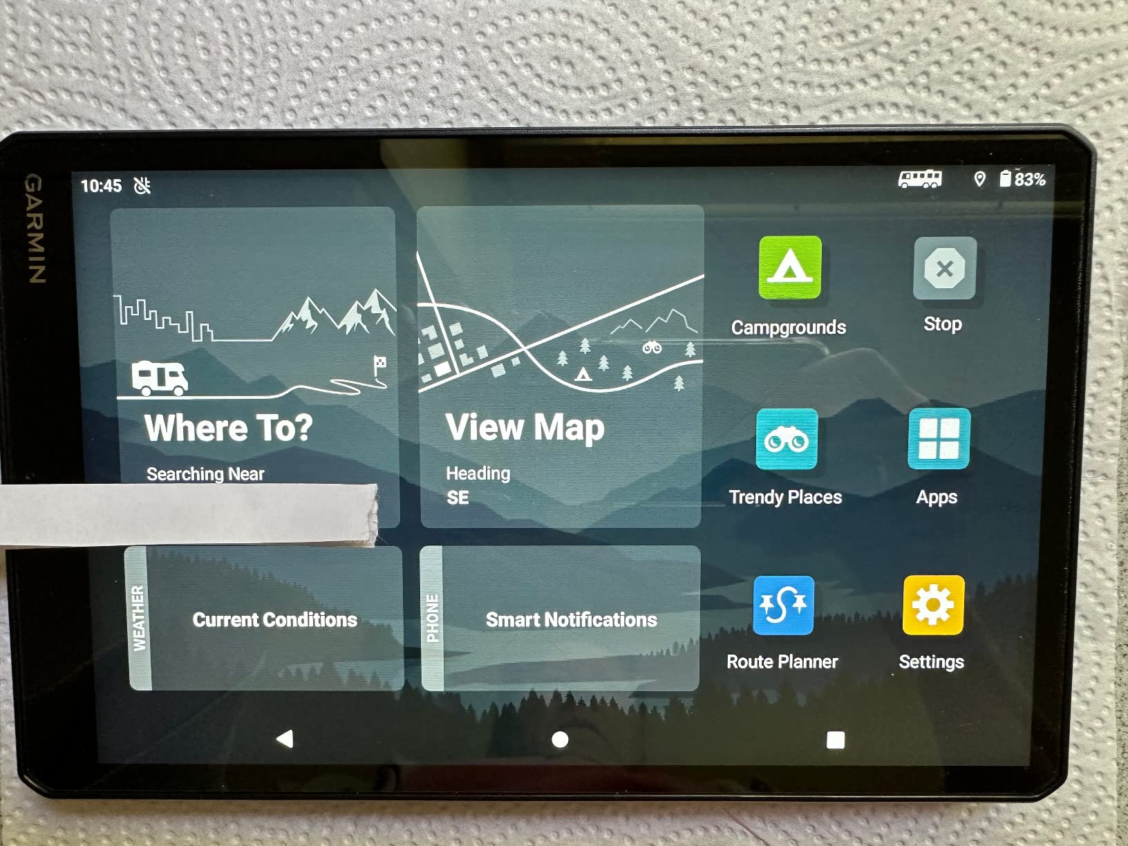 Garmin RV 1095, 10