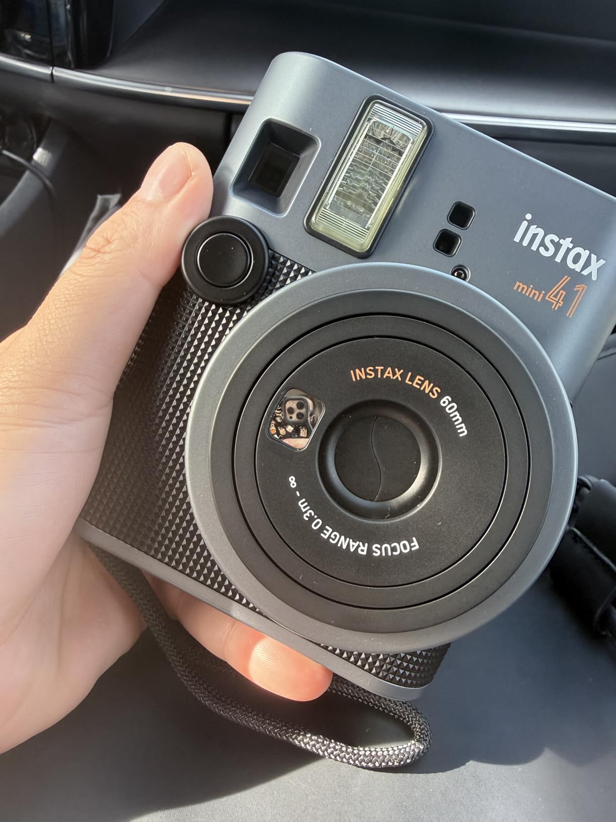 Fujifilm Instax Mini 41 Instant Camera - Vintage Black (Bundle with 40 Sheets + Accessories) customer photo 2